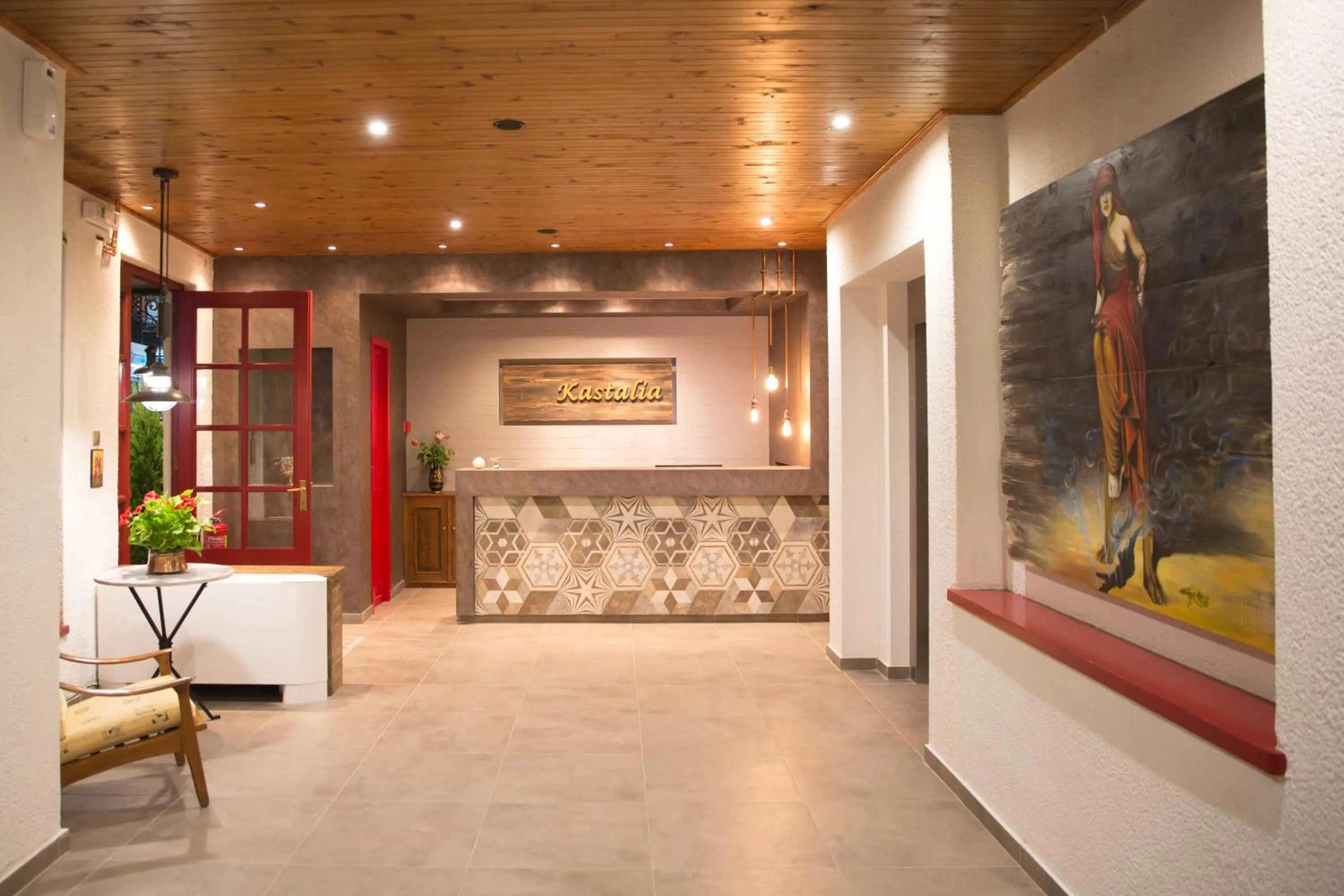 Lobby or reception in Kastalia Boutique Hotel
