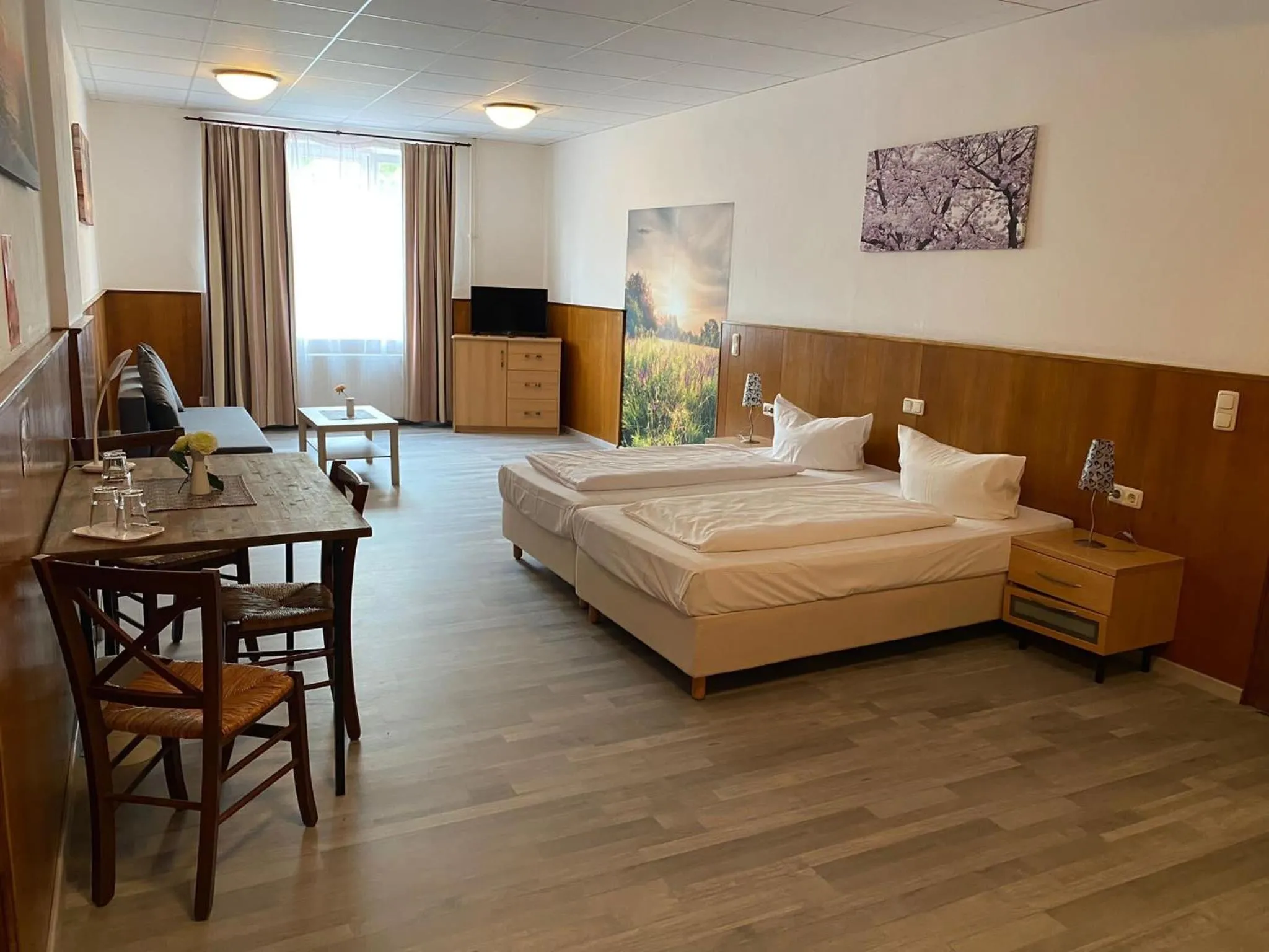 Bed in Hotel Sonne - Haus 2