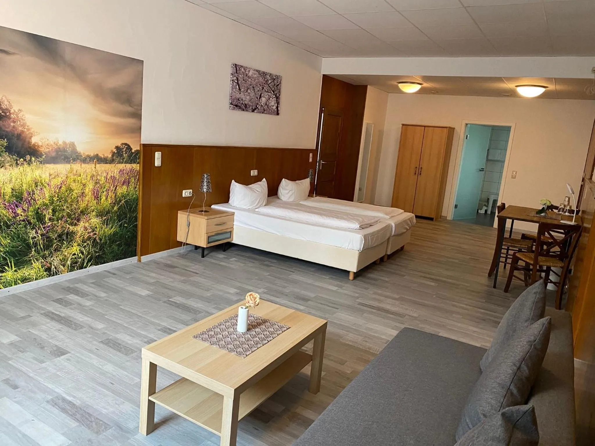 Bed in Hotel Sonne - Haus 2