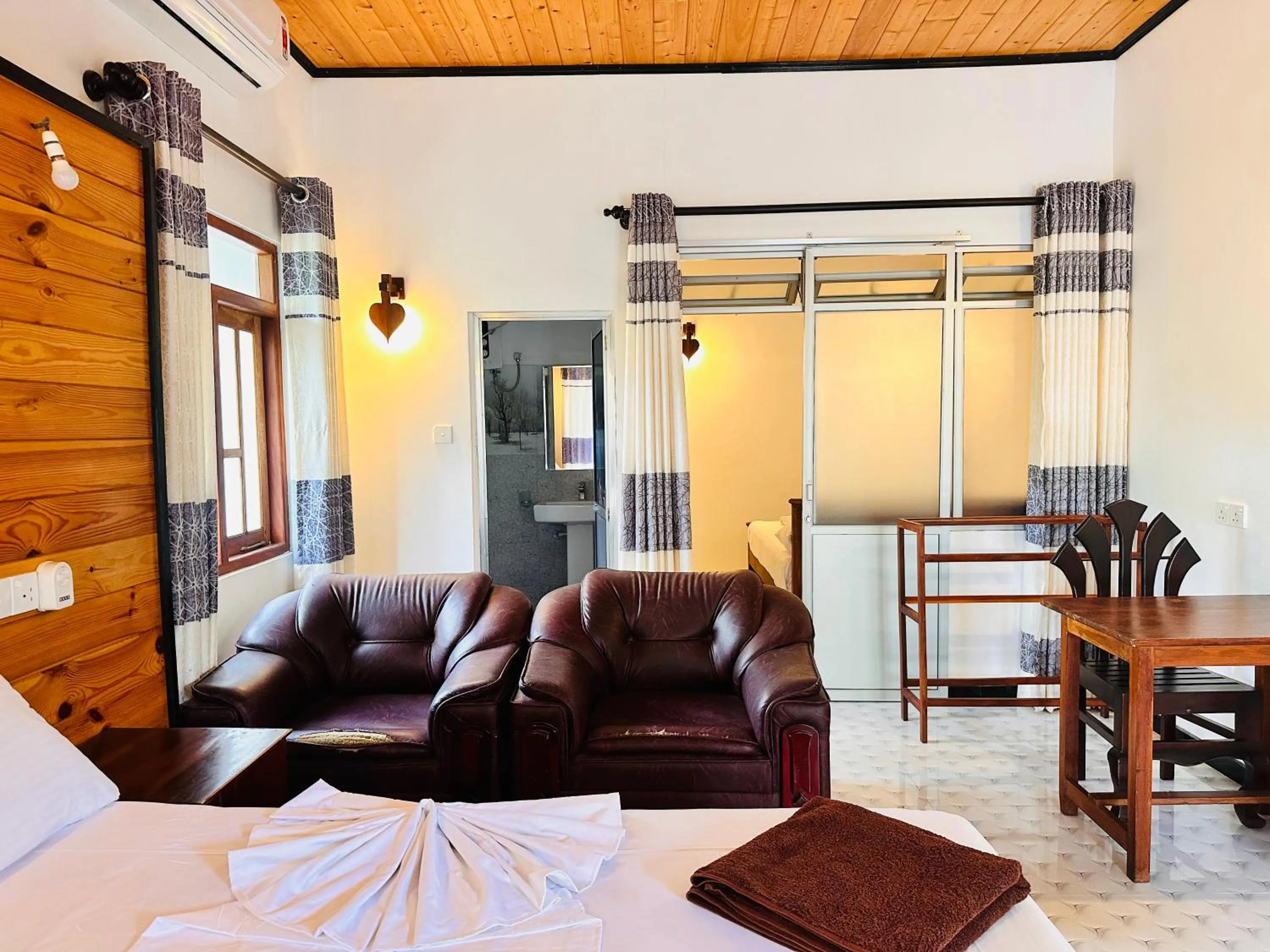 Seating area in Rekawa Turtle Gate Hotel