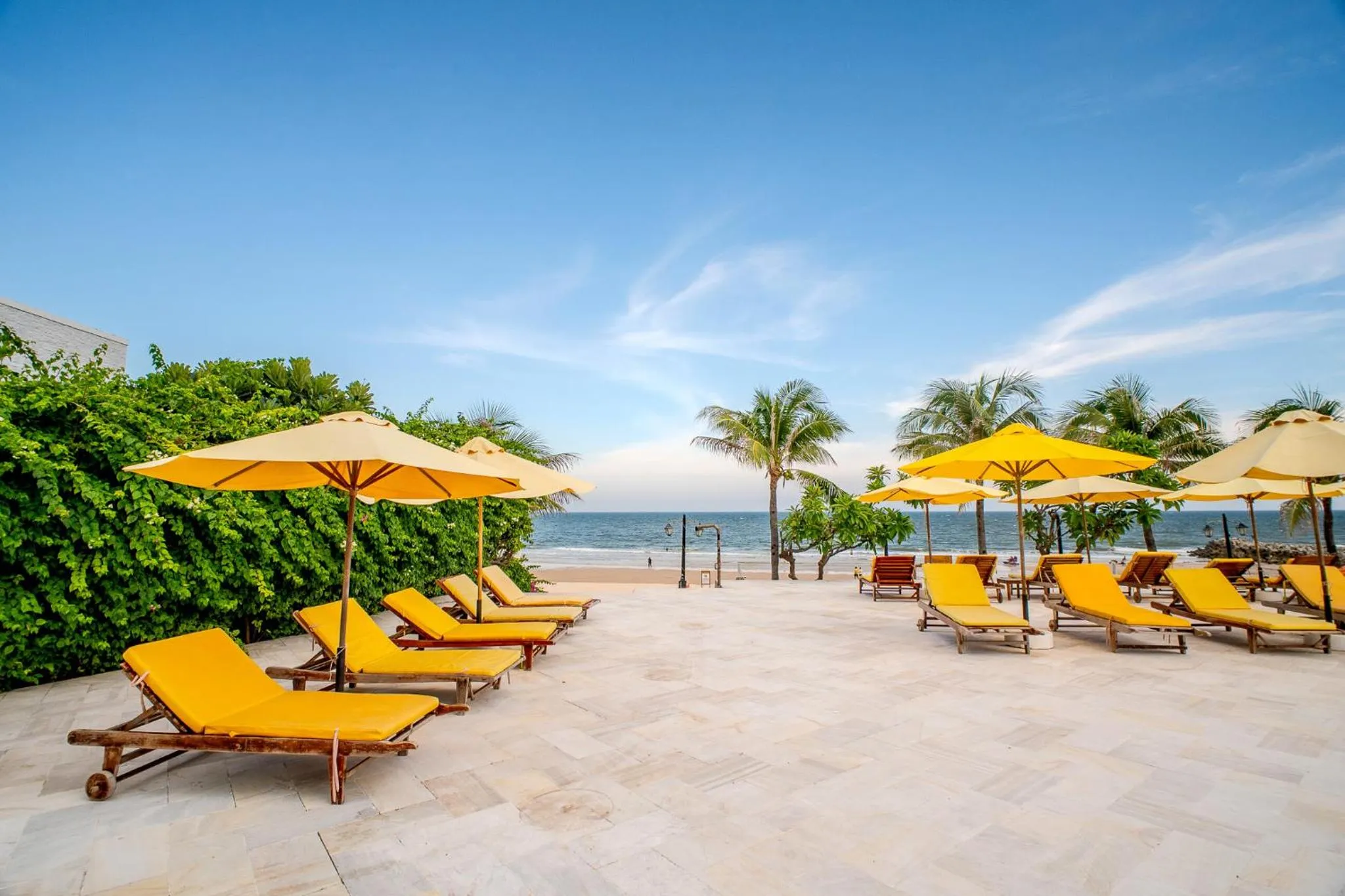 sunbed in Allezboo Beach Resort & Spa