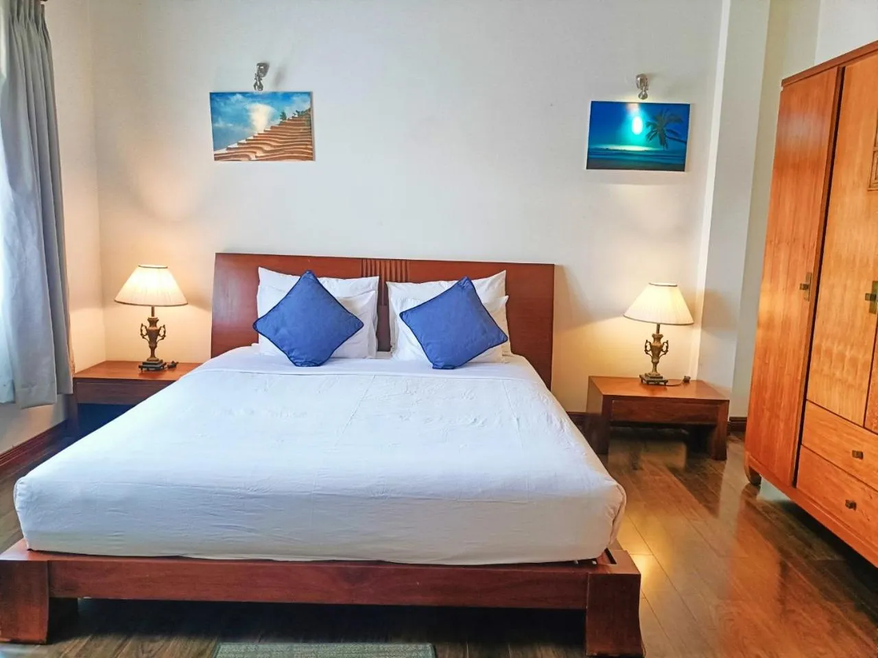 Bed in Allezboo Beach Resort & Spa