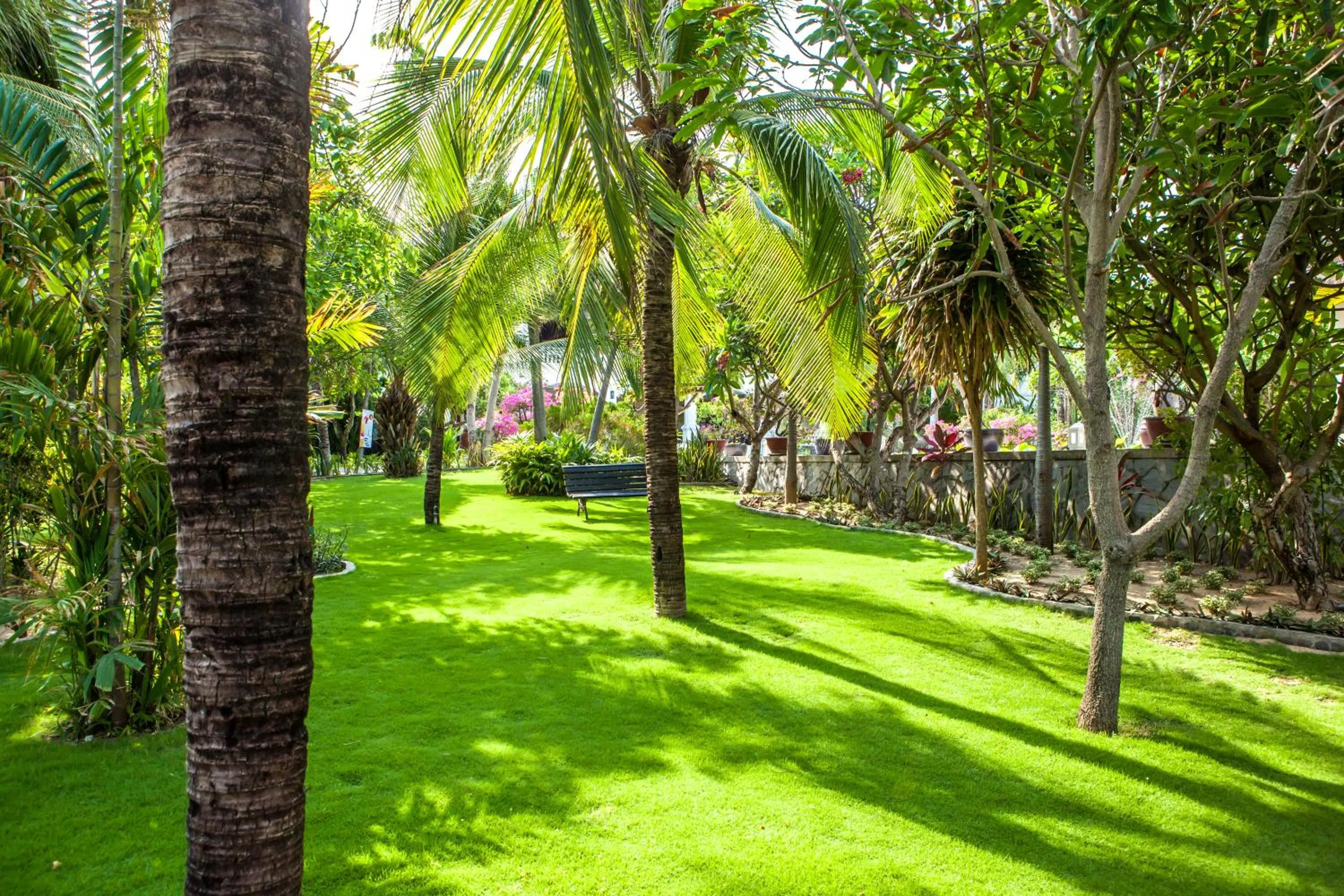 Garden in Allezboo Beach Resort & Spa