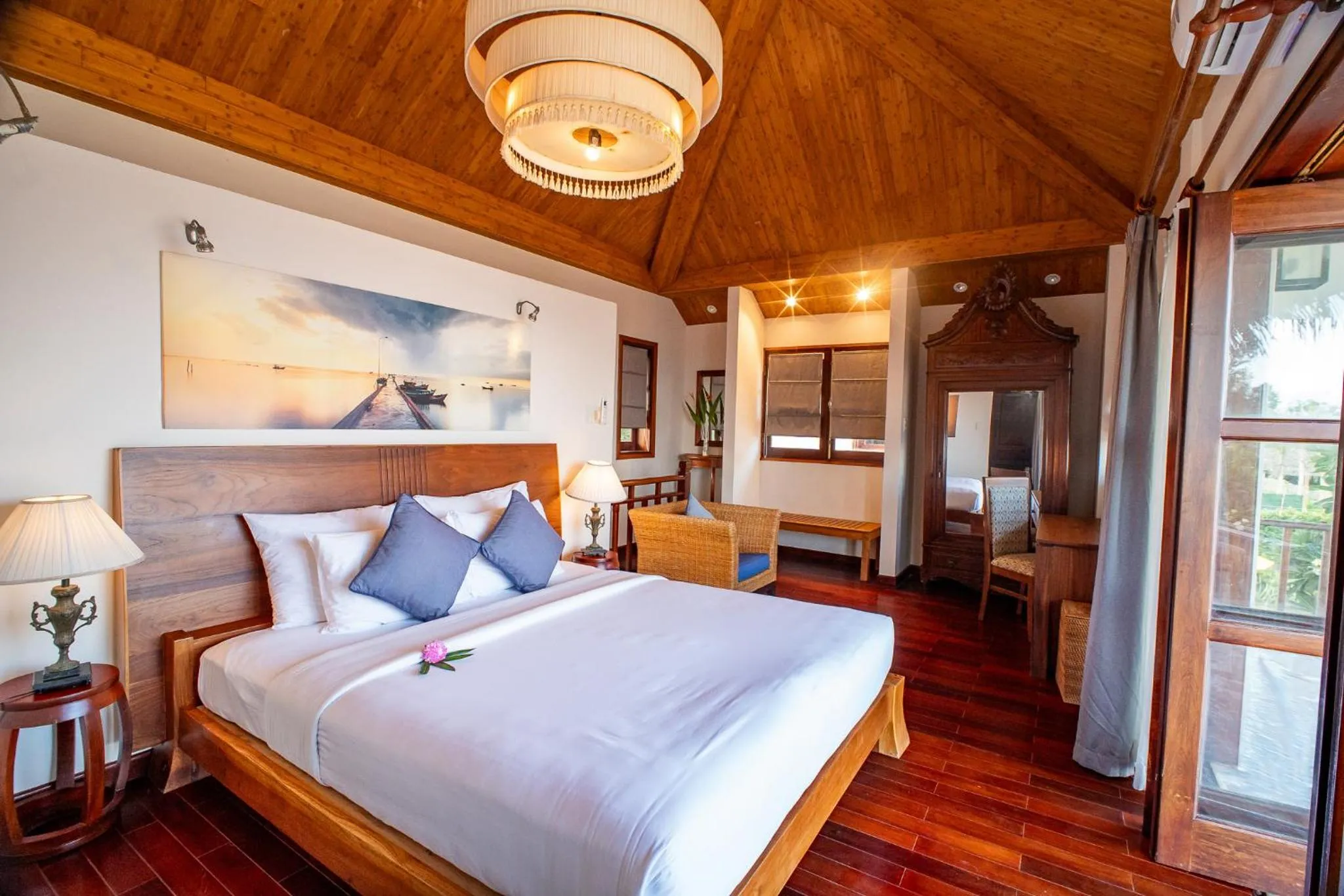 Bedroom, Bed in Allezboo Beach Resort & Spa