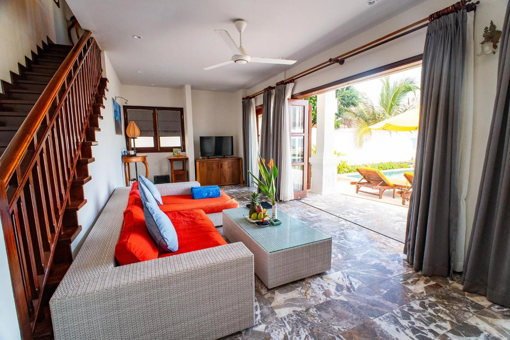 Living room in Allezboo Beach Resort & Spa