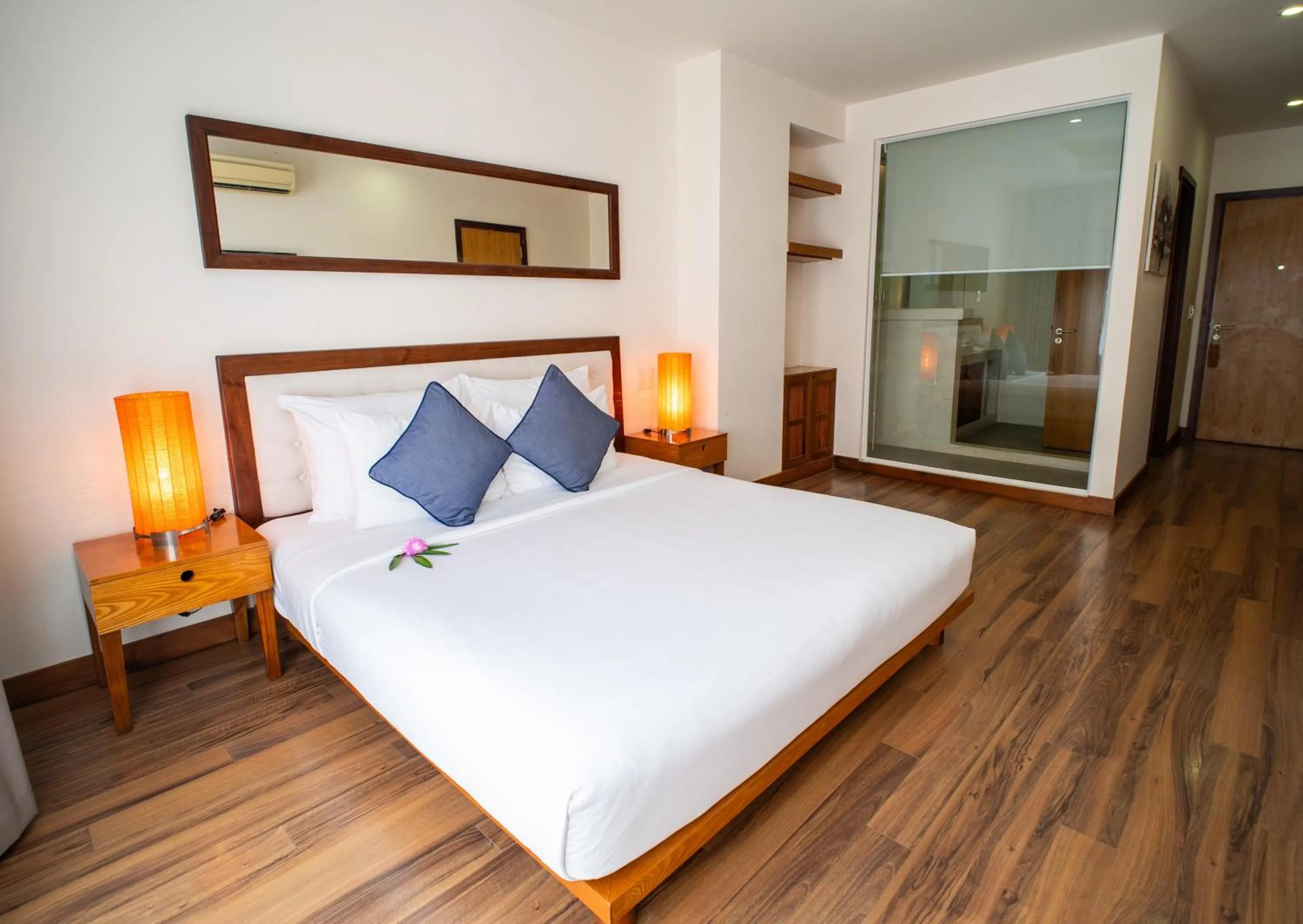 Bedroom, Bed in Allezboo Beach Resort & Spa