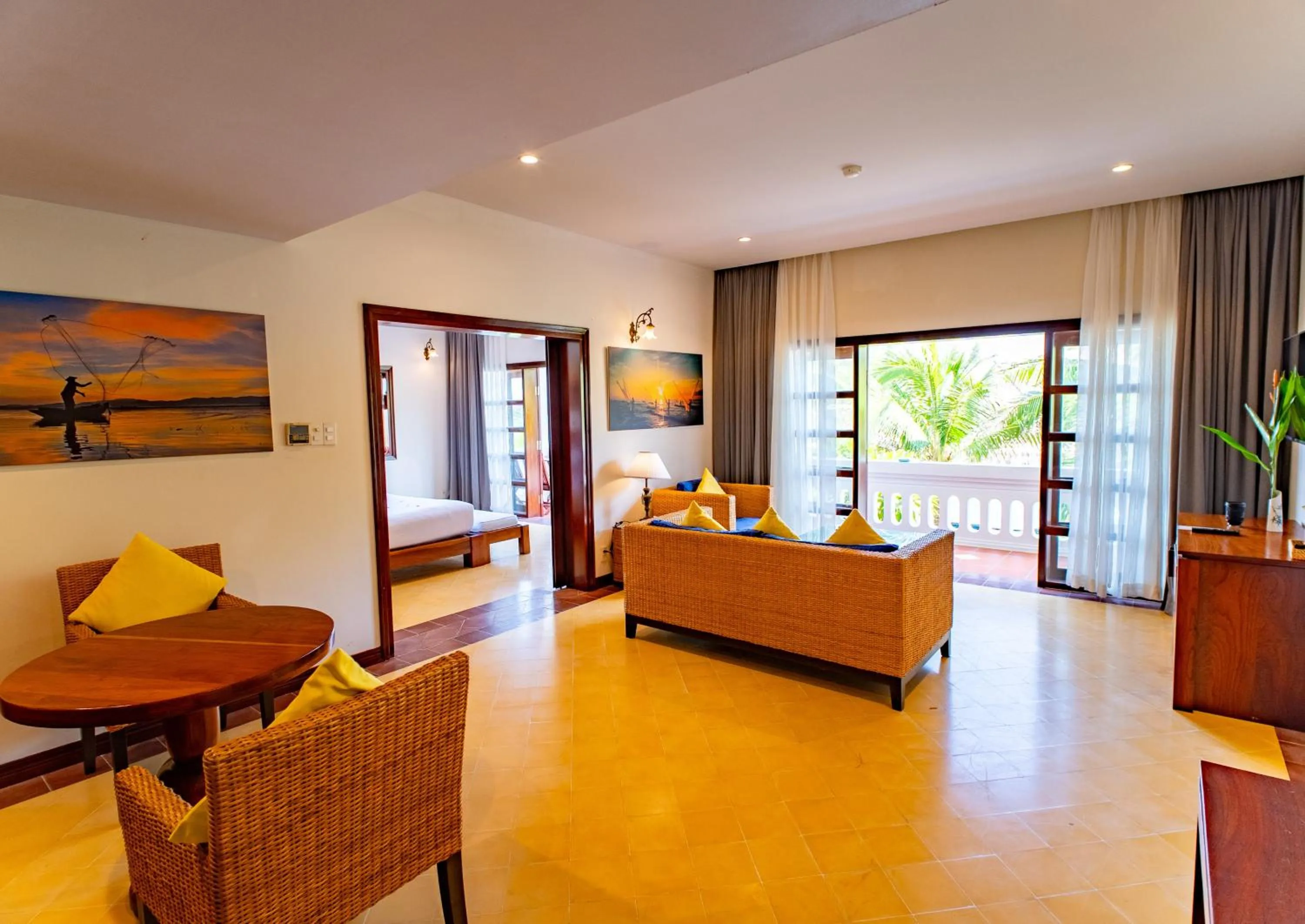 Living room in Allezboo Beach Resort & Spa