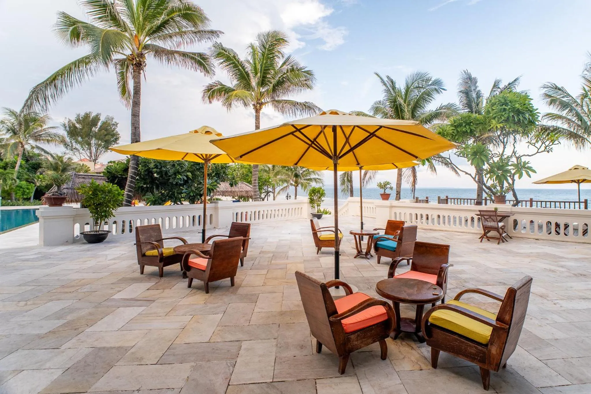 Seating area in Allezboo Beach Resort & Spa