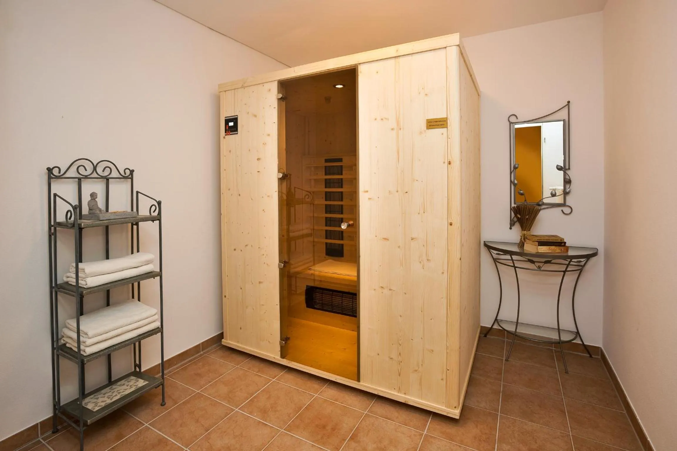 Sauna in Hotel Alpenglühn