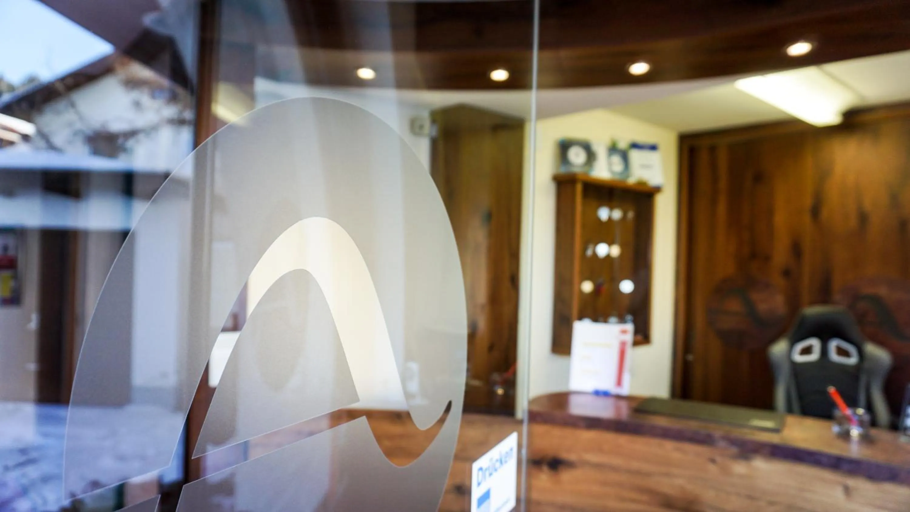 Lobby or reception in Hotel Alpenglühn