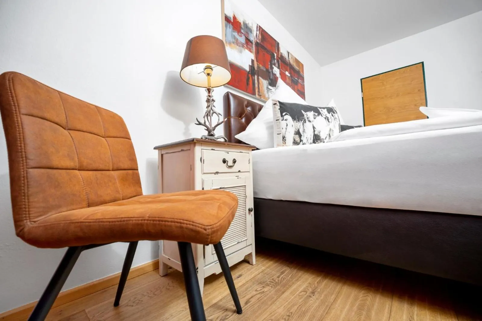 Photo of the whole room, Bed in Hotel Alpenglühn