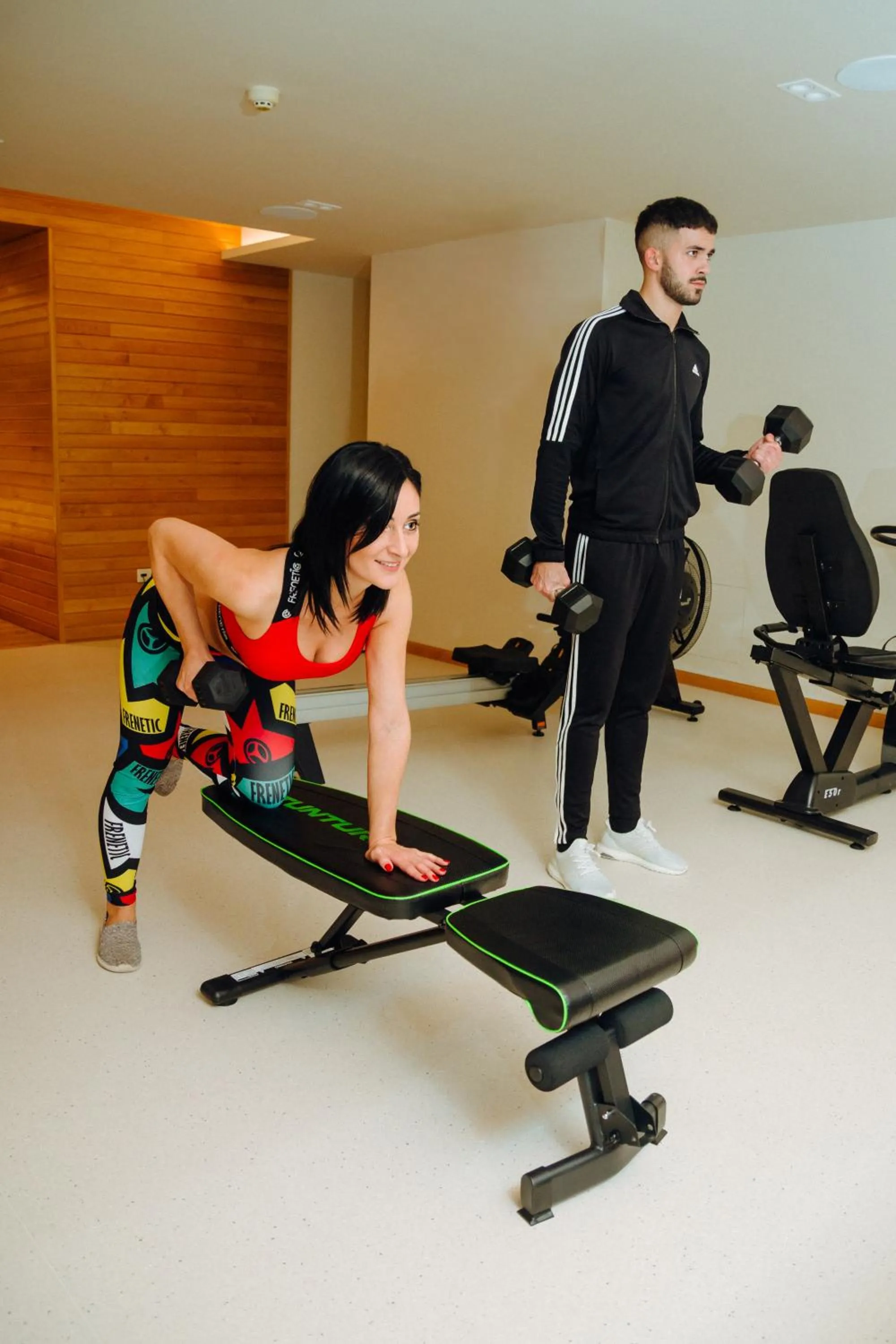 Fitness centre/facilities in Hotel Ginkgo