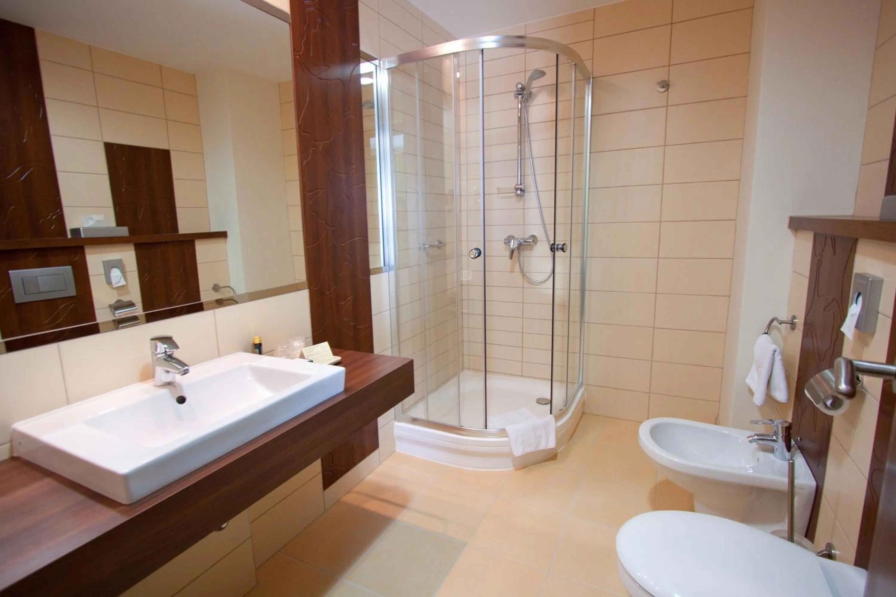 Shower in Hotel Ginkgo