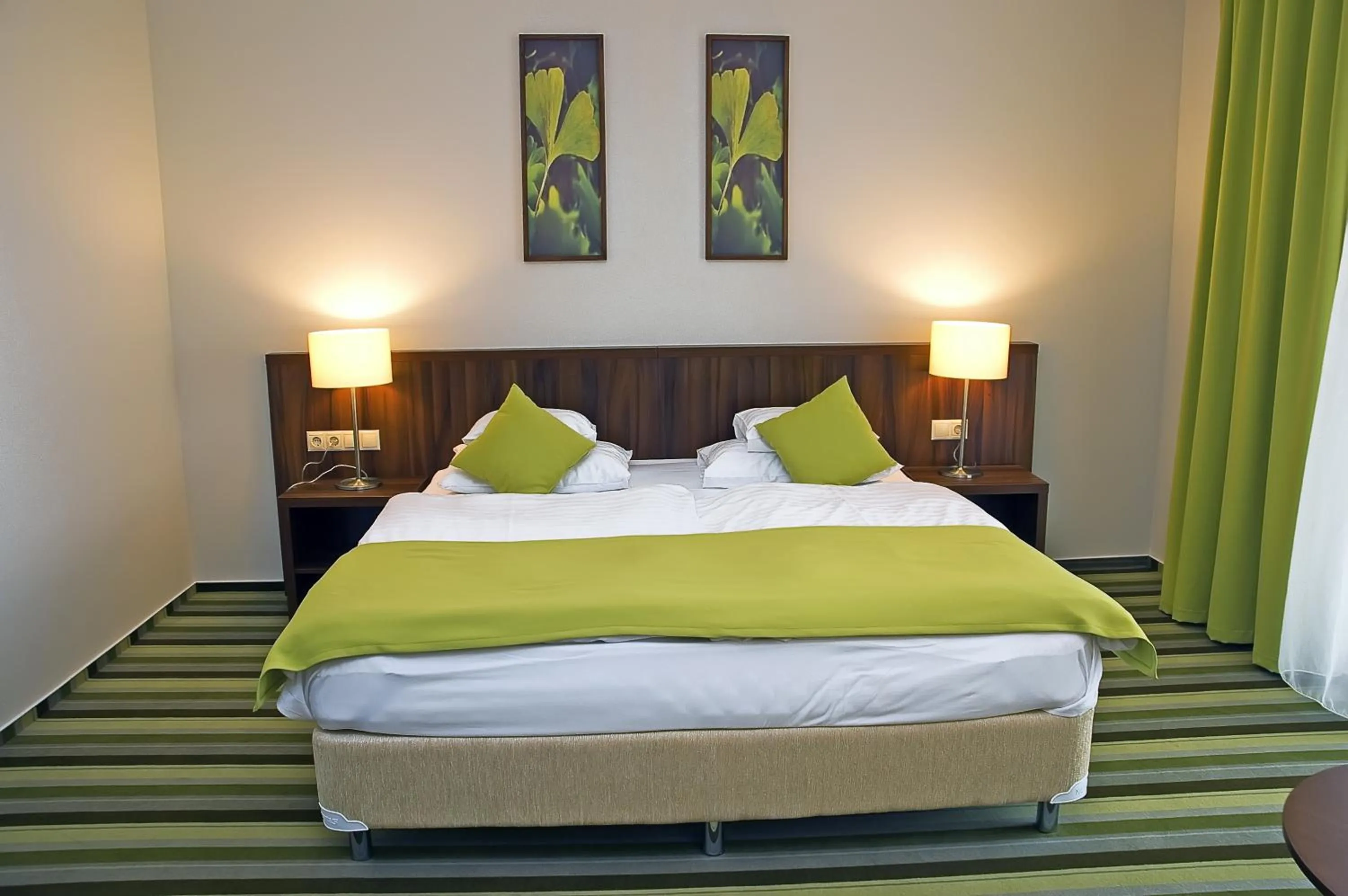 Bed in Hotel Ginkgo