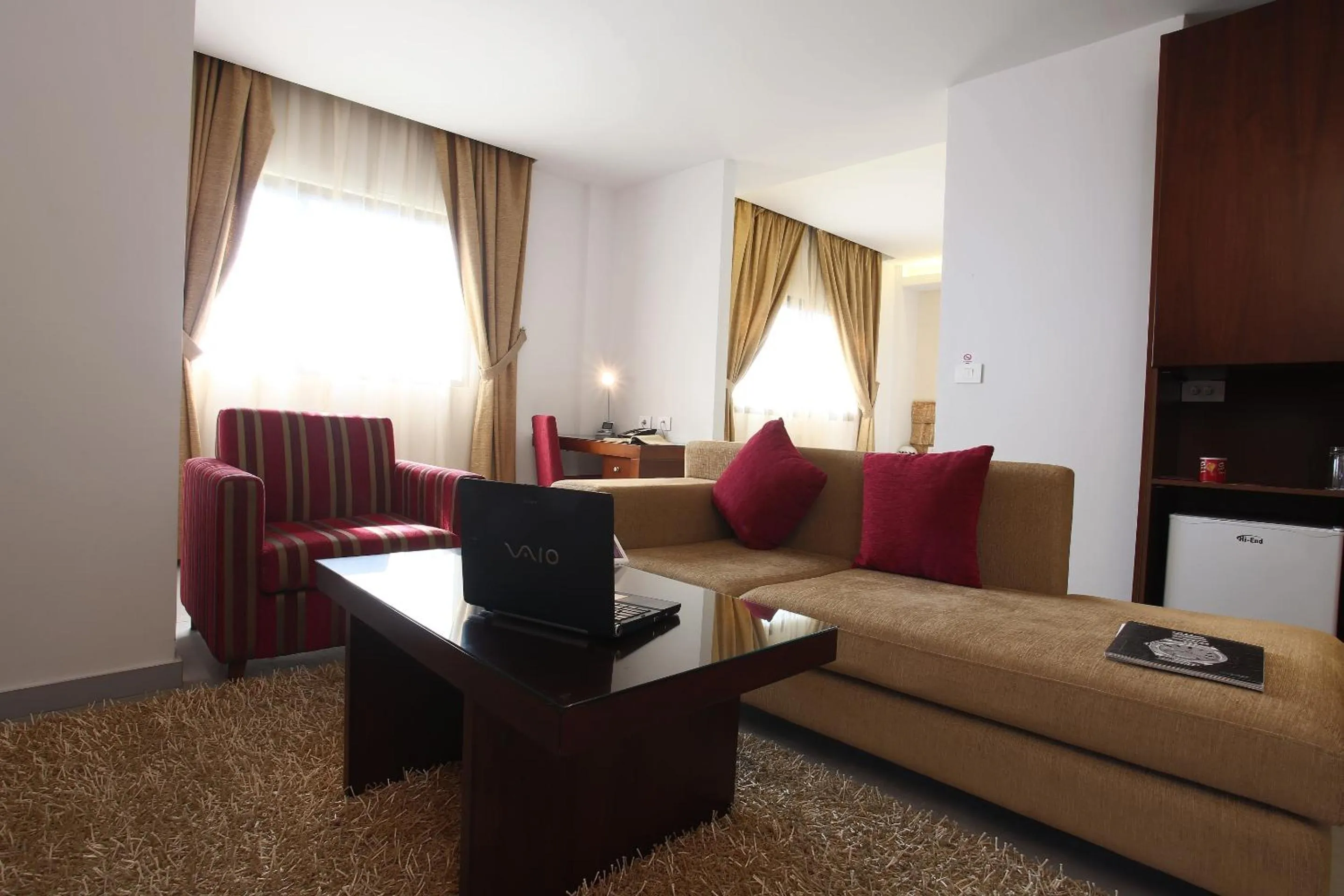 Living room in Monoberge Hotel