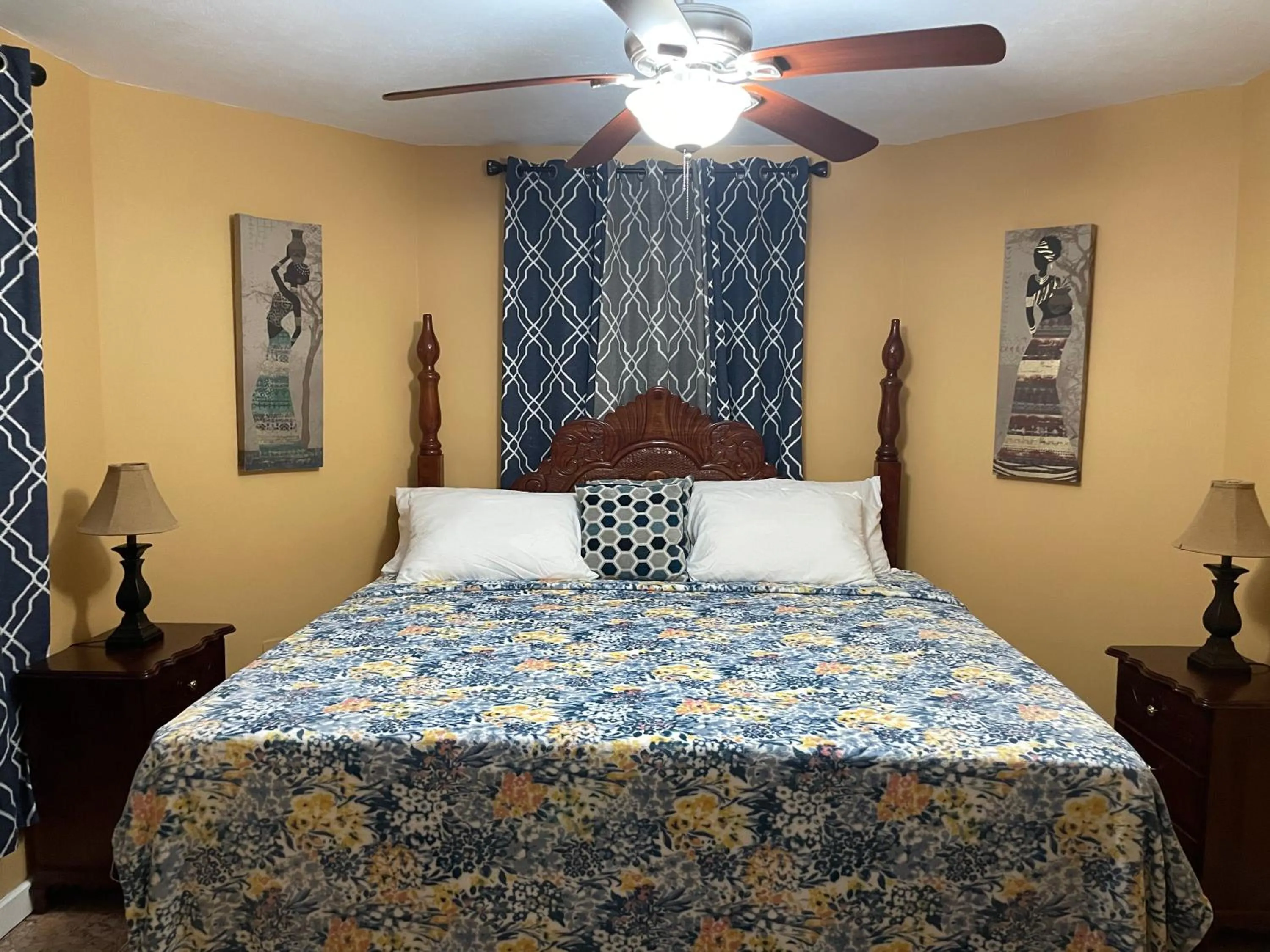 Bed in Castle by the Shore