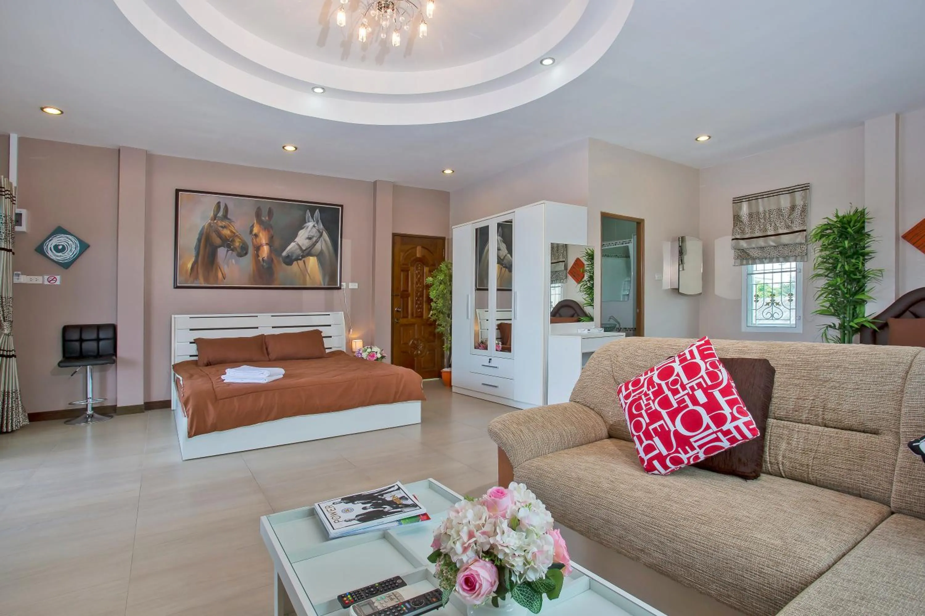 Bed in Siam@Sea Resort