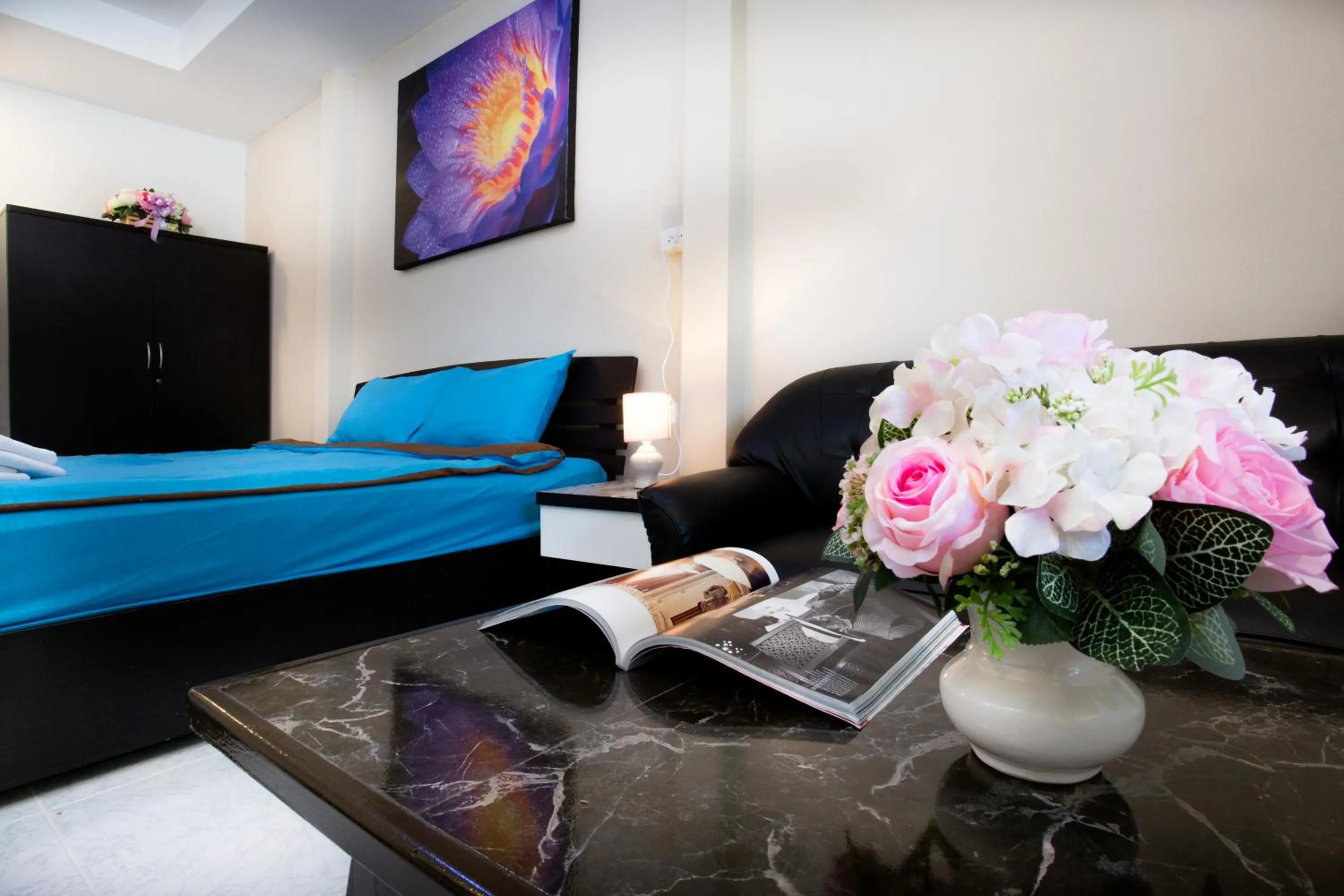 Bed in Siam@Sea Resort