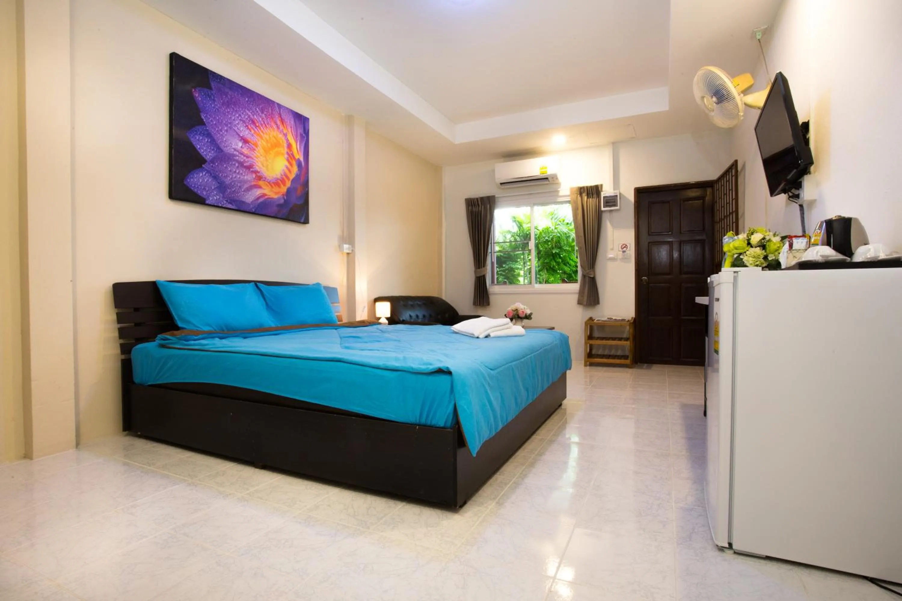 Bed in Siam@Sea Resort