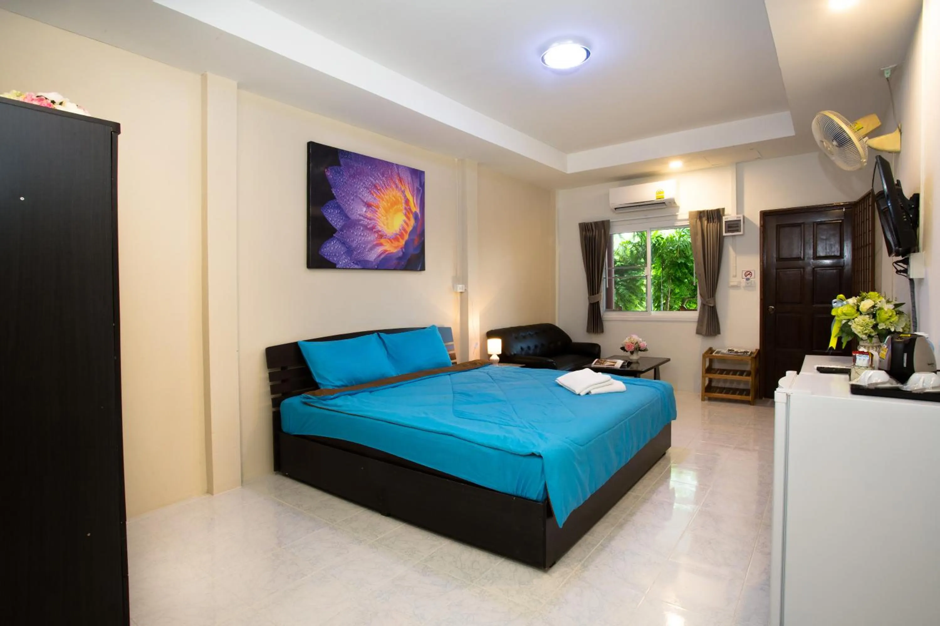 Bed in Siam@Sea Resort