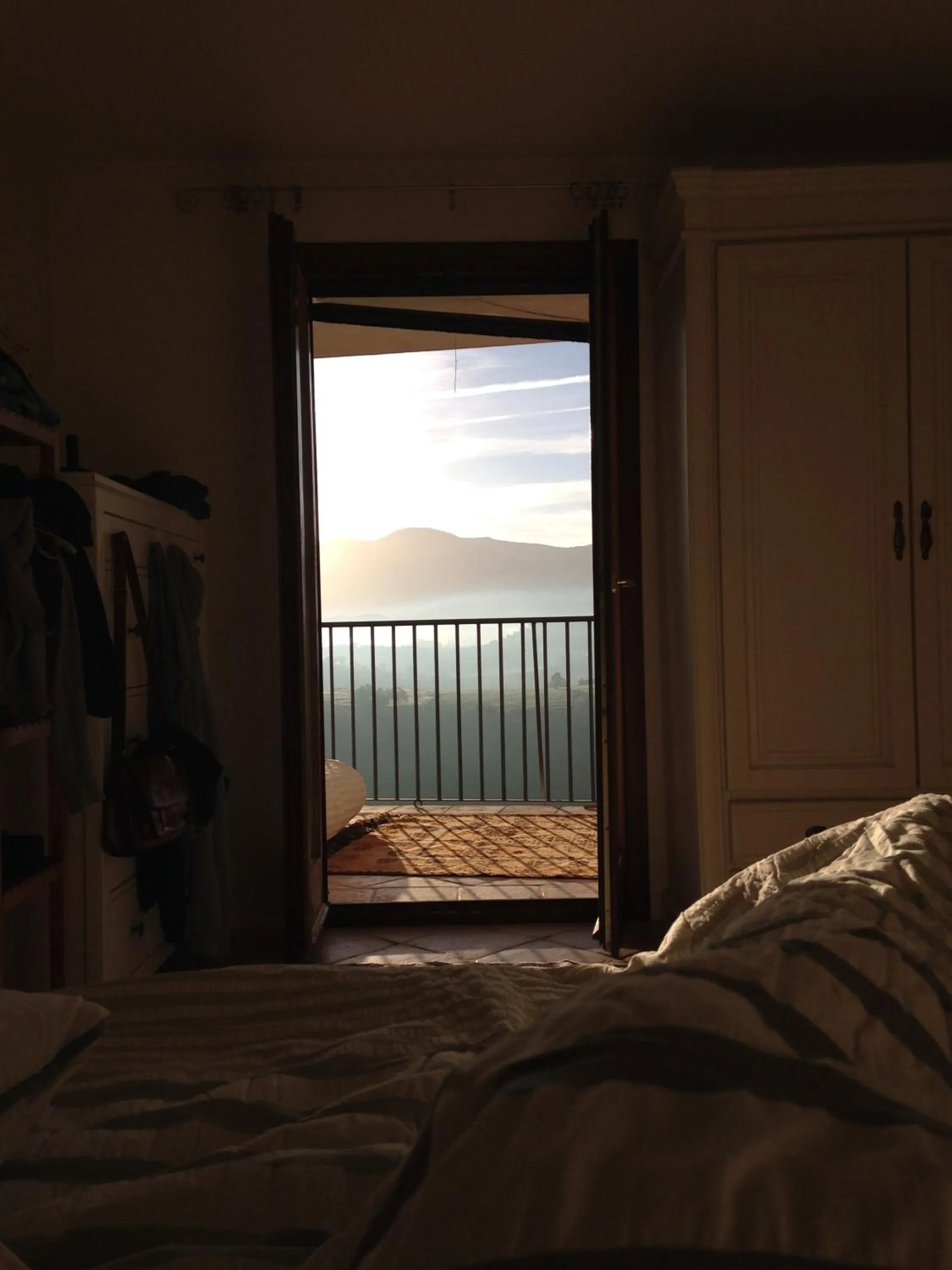 Natural landscape, Bed in Salvatierra Guest House