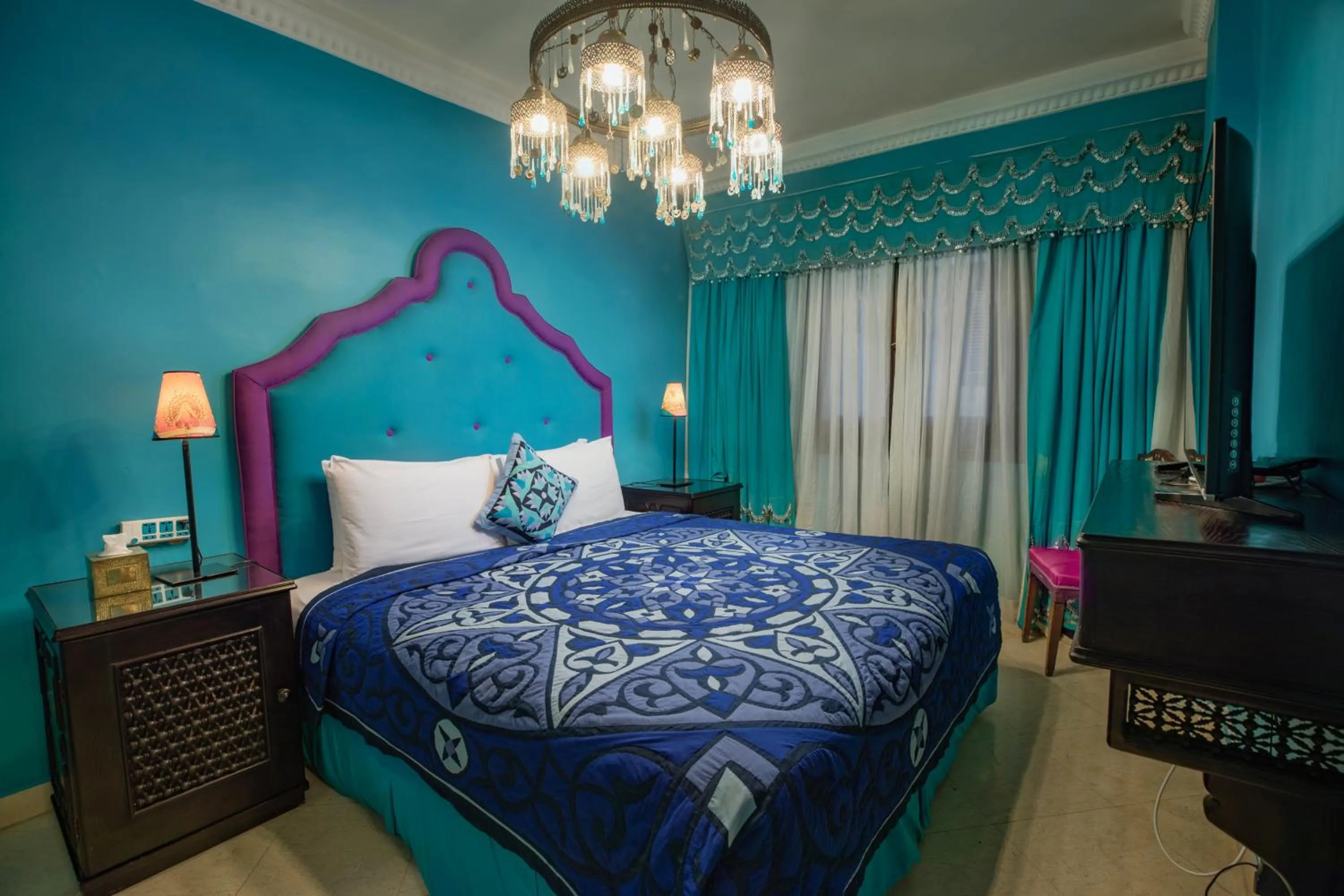 Bedroom, Bed in Le Riad Hotel de Charme