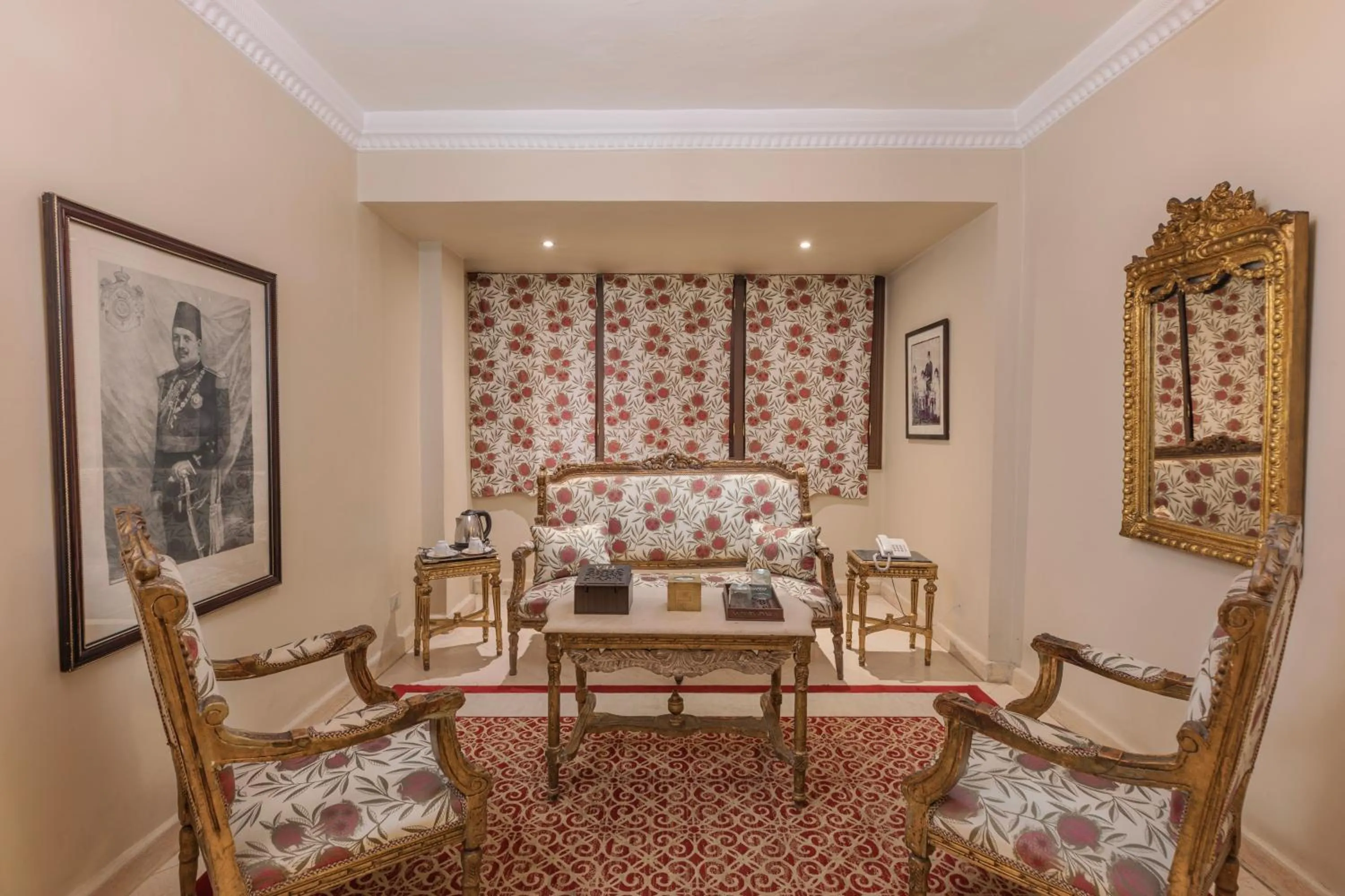 Living room in Le Riad Hotel de Charme