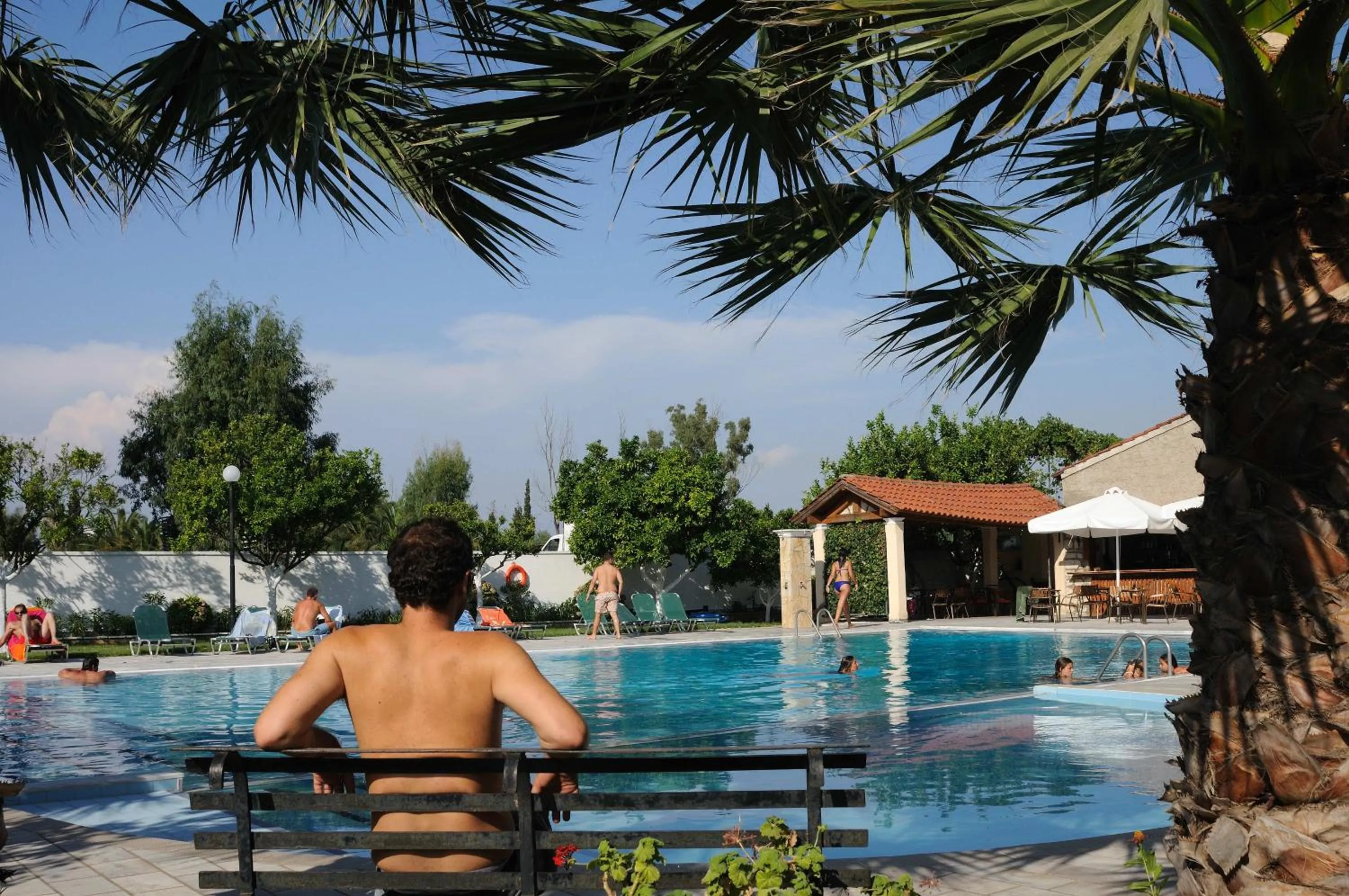 Swimming pool in Sunset Hotel
