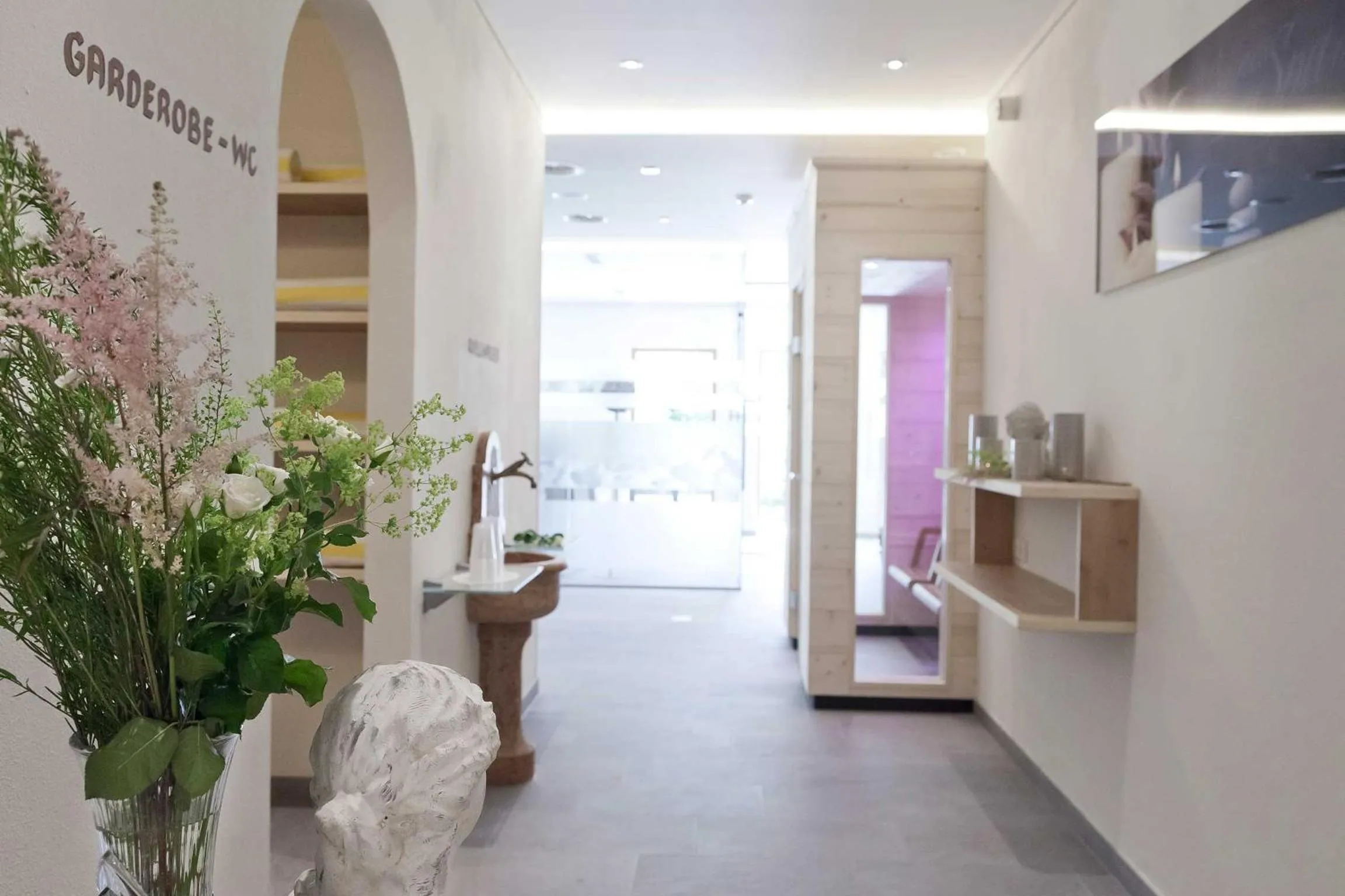 Sauna in Hotel Garni Rifflsee