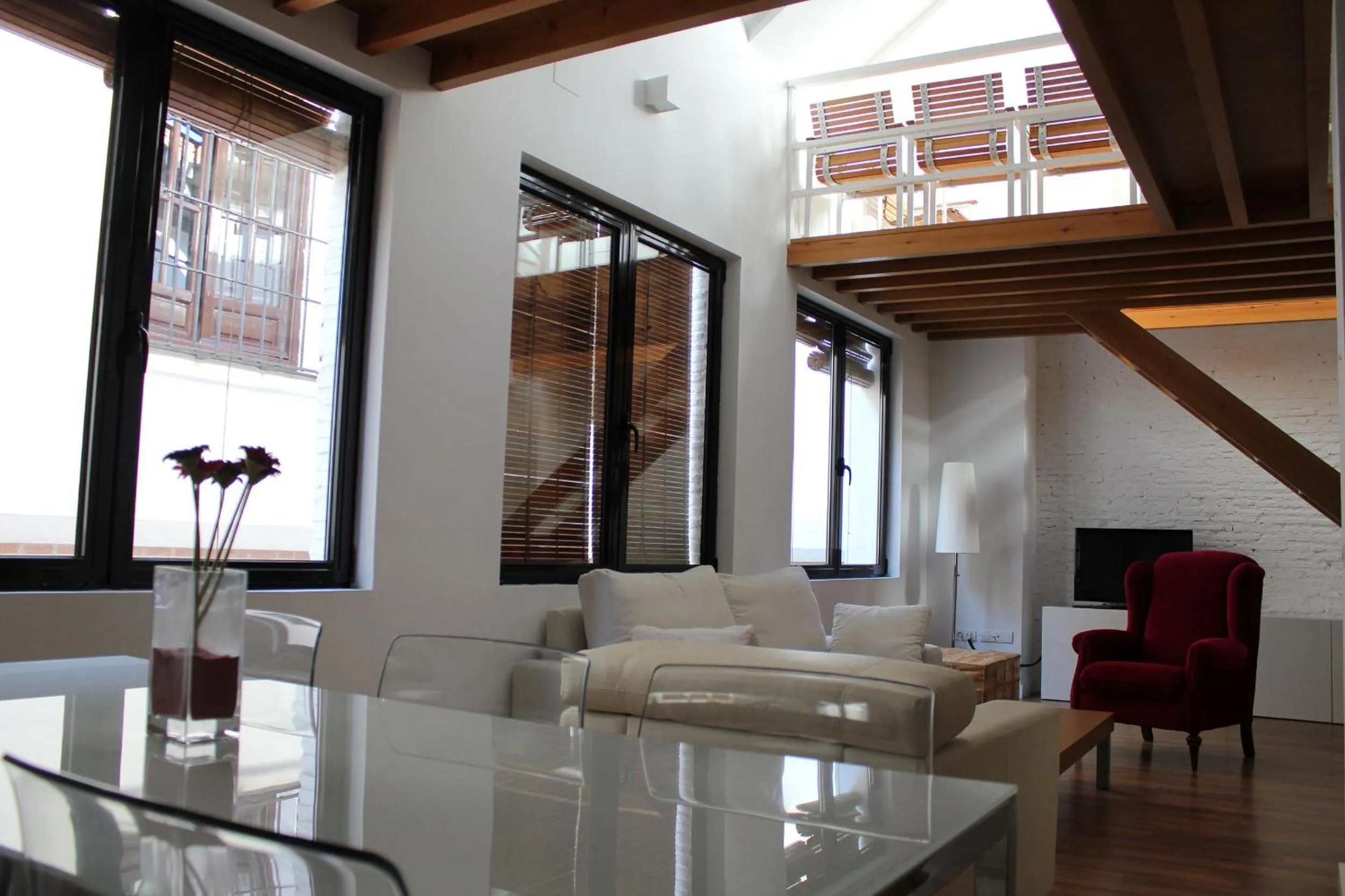 Living room in Apartamentos Coronado