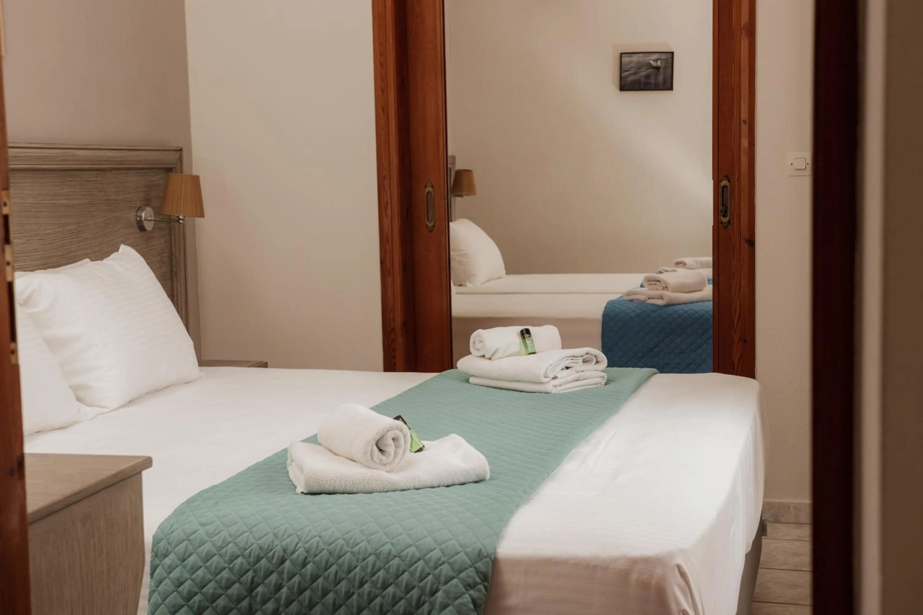 Bedroom, Bed in Anna Katerina Apartments