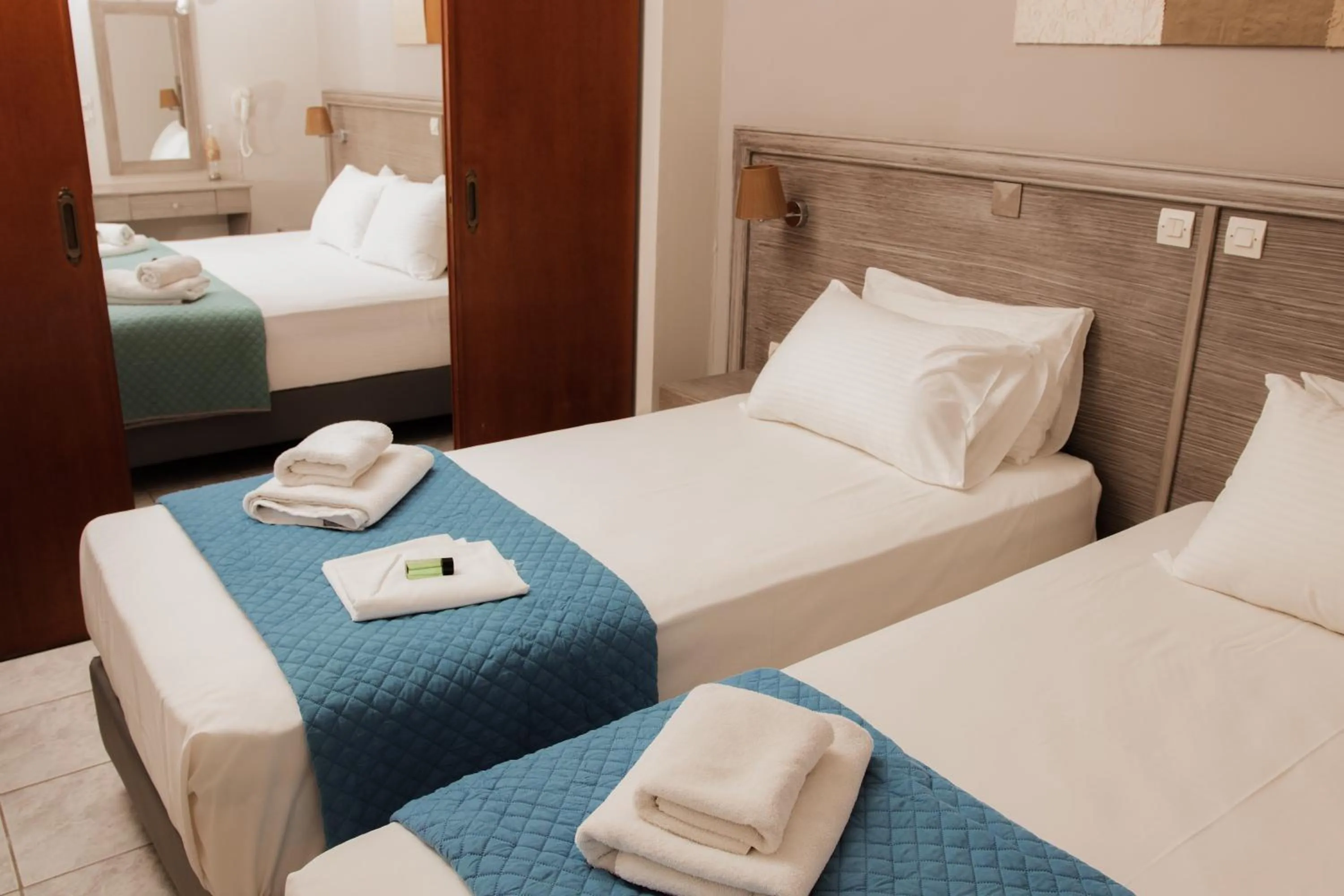 Bedroom, Bed in Anna Katerina Apartments