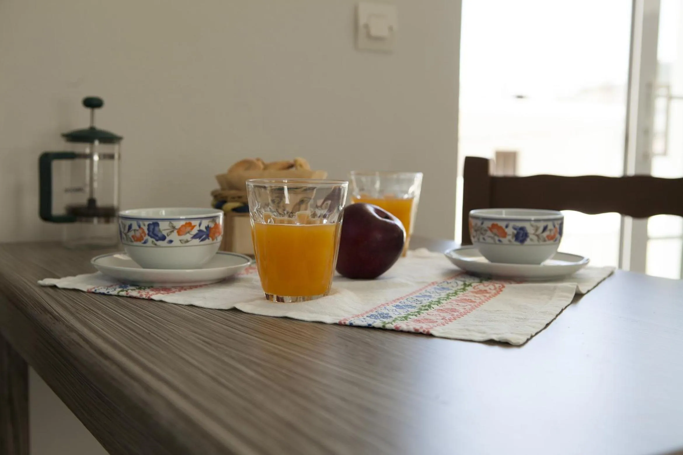 Dining area in Anna Katerina Apartments