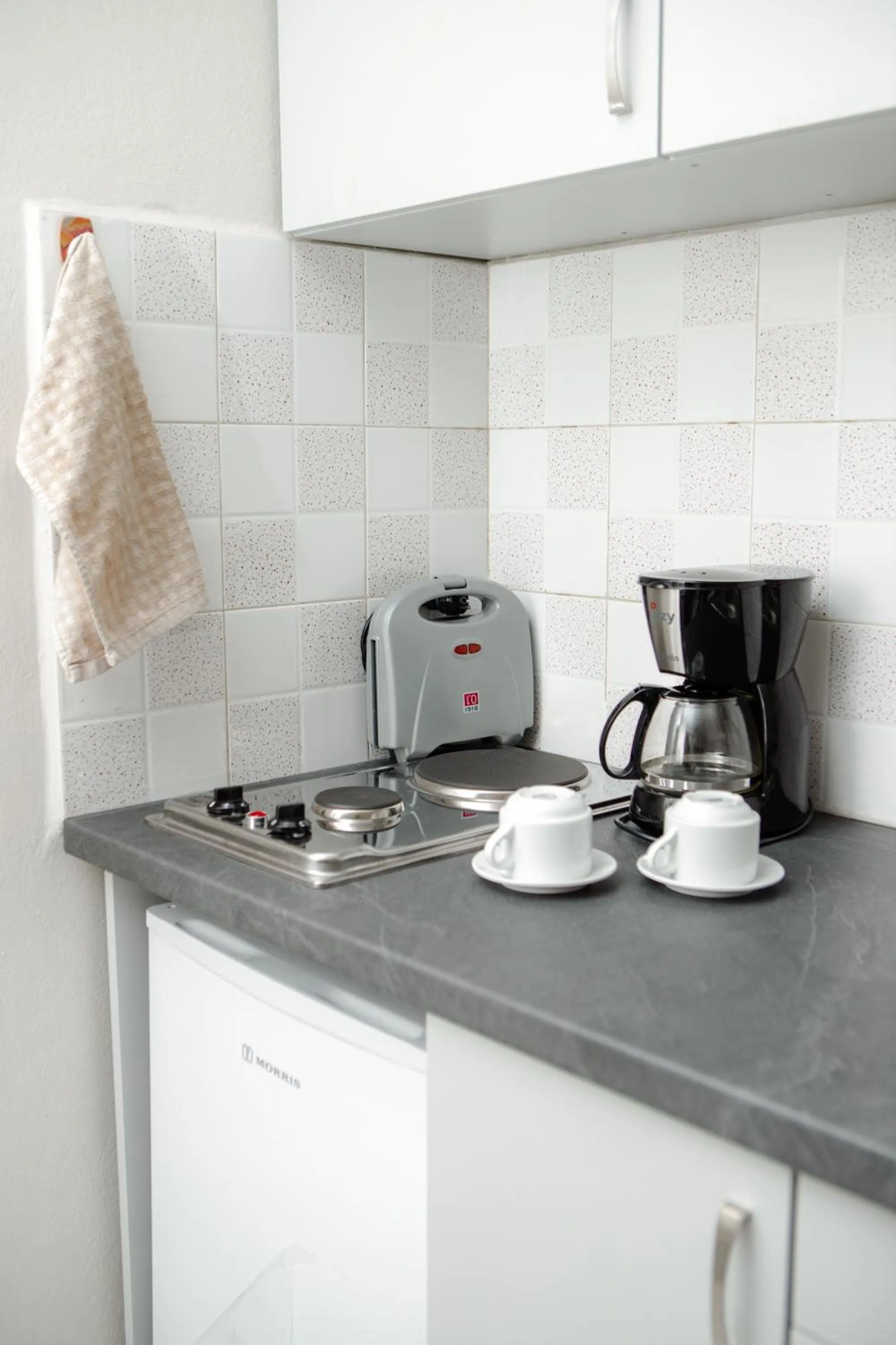 kitchen in Anna Katerina Apartments