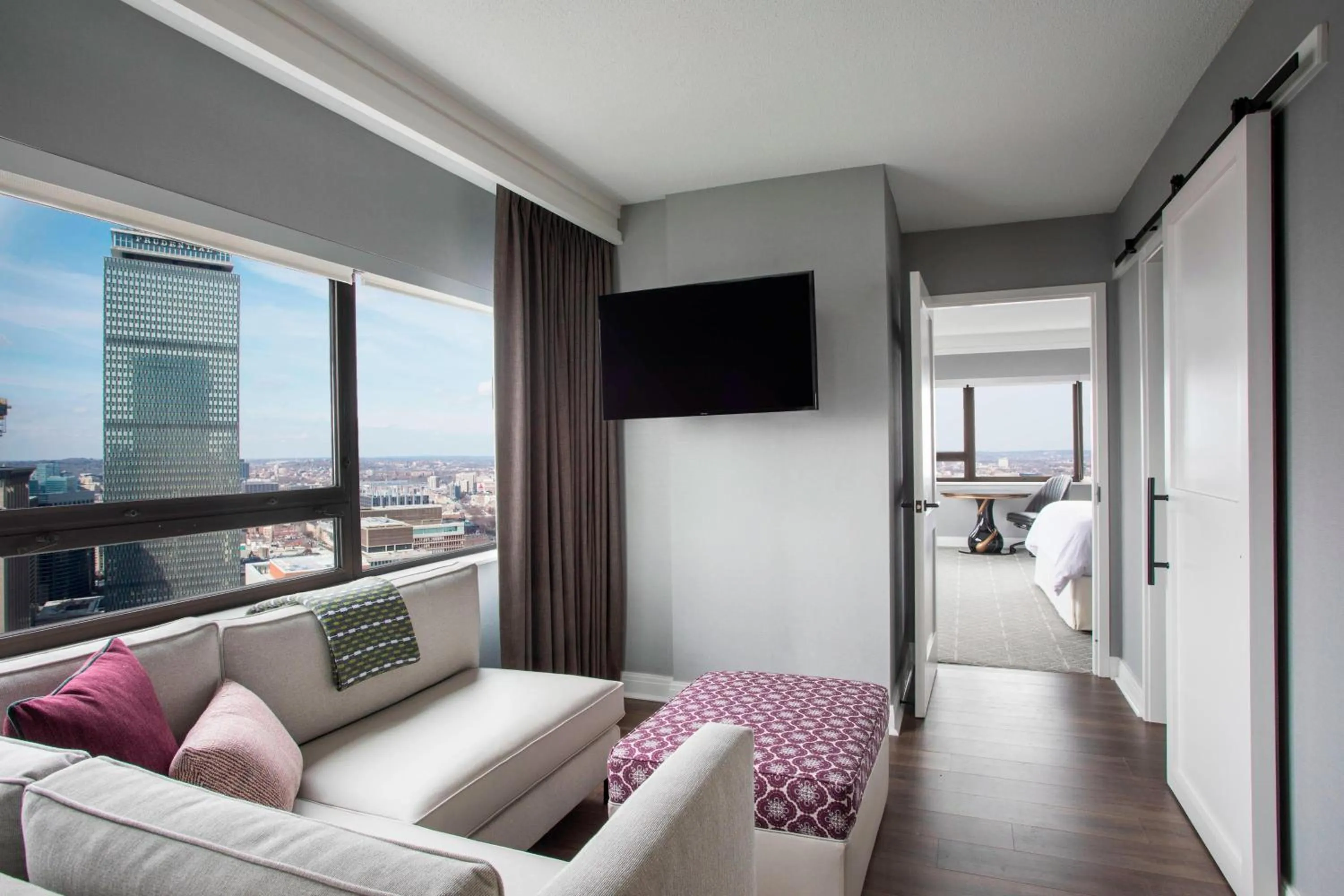 Living room in The Westin Copley Place, Boston