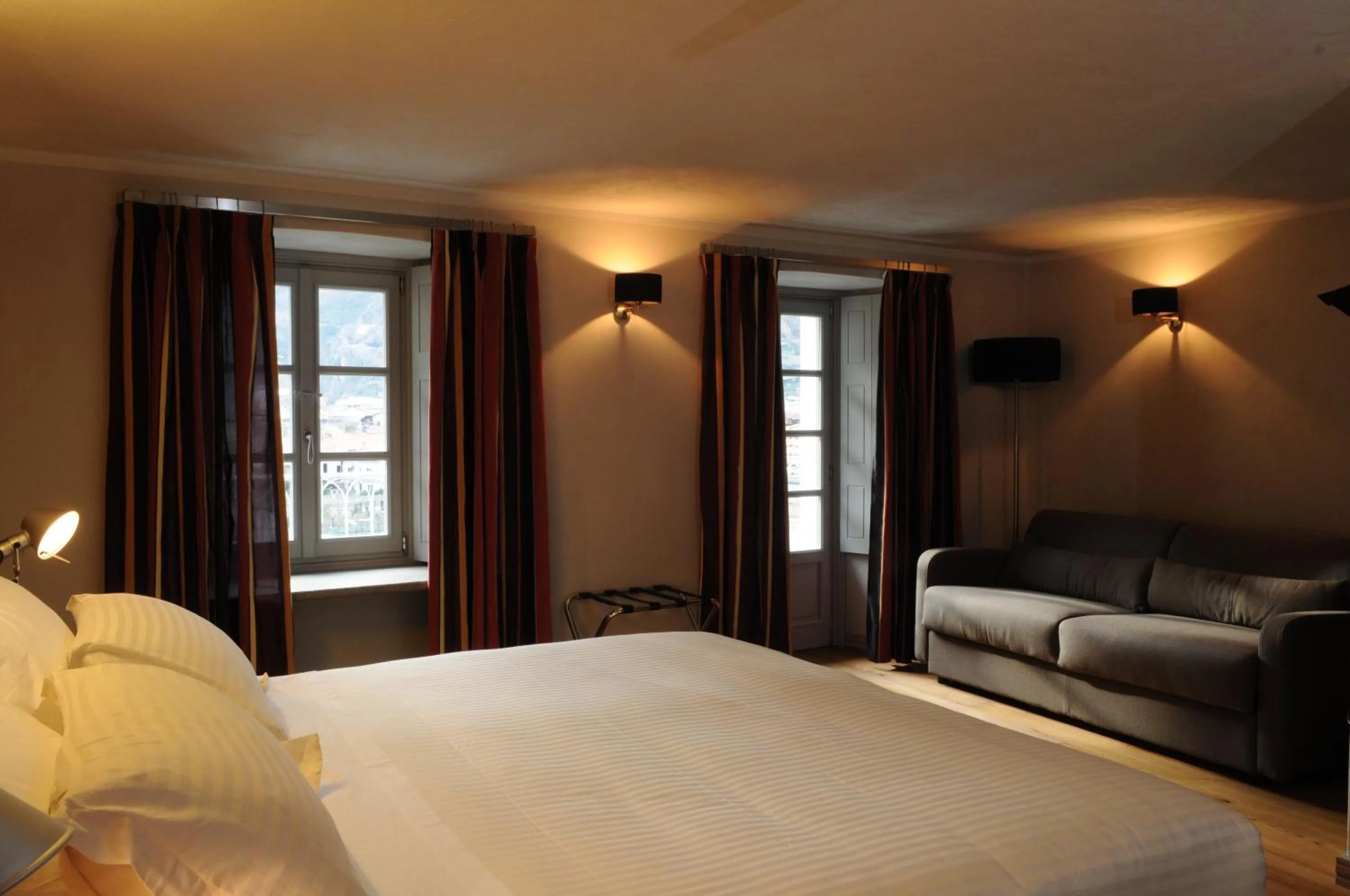 Bed in Hotel Ad Gallias