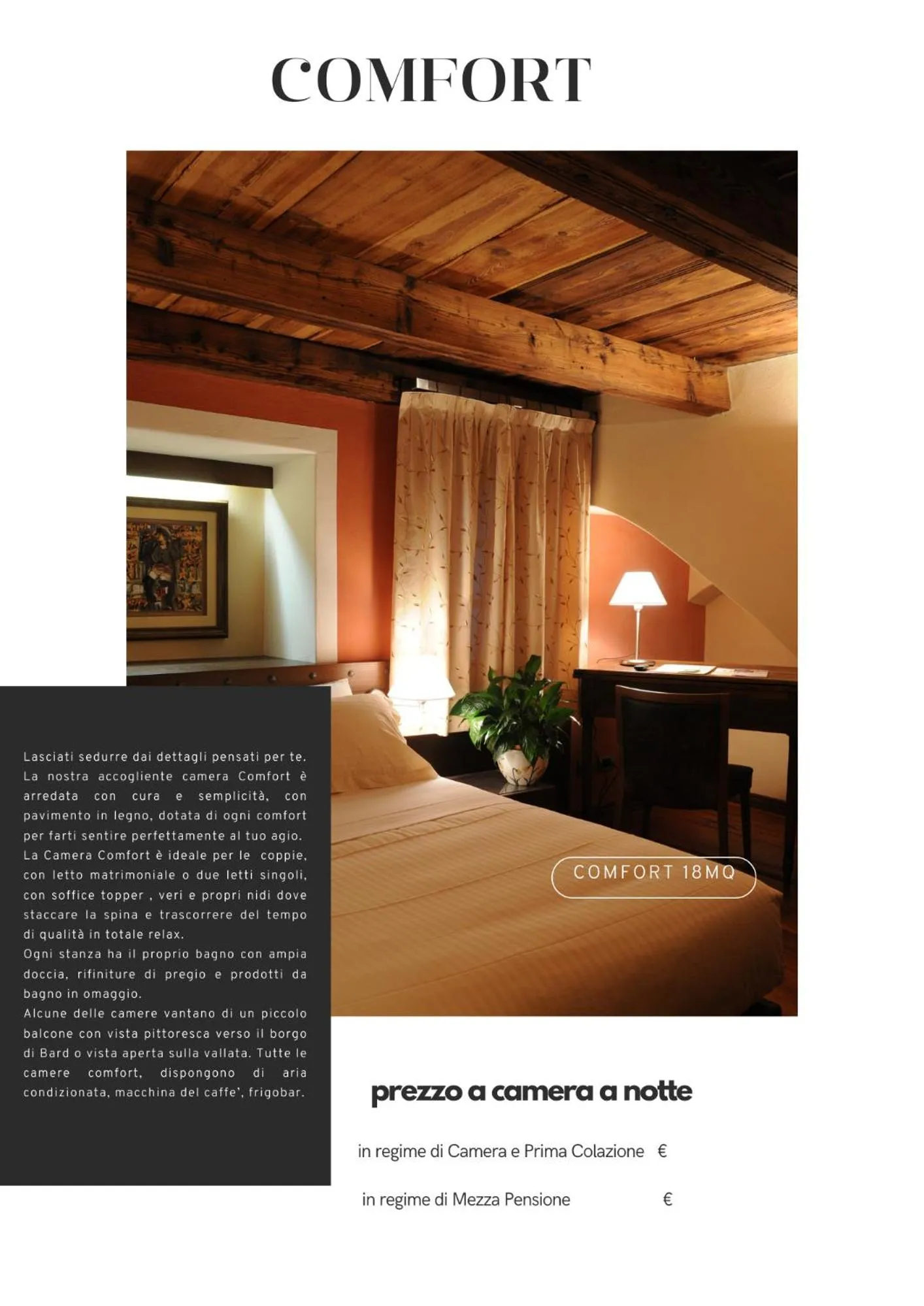 Bed in Hotel Ad Gallias