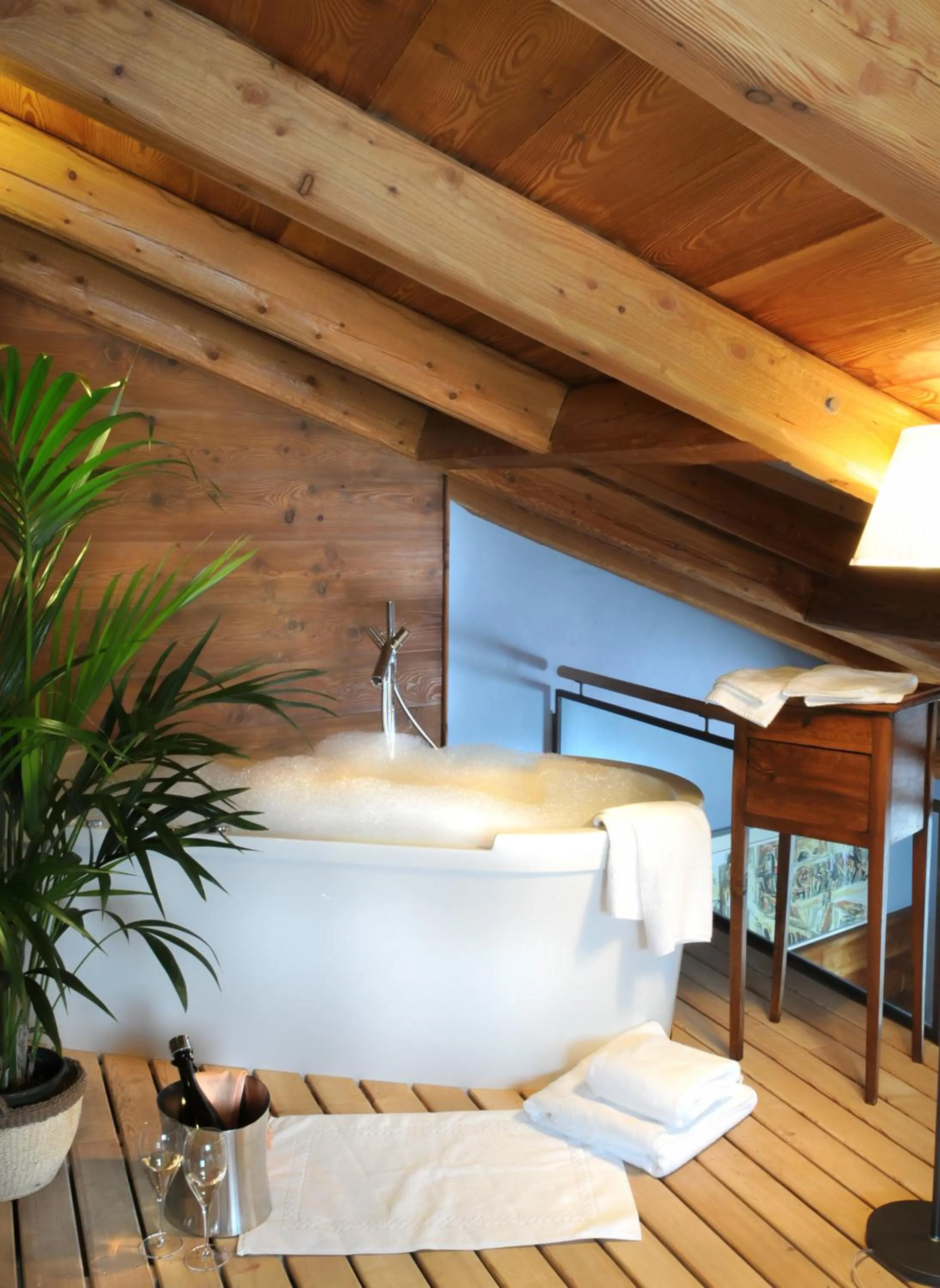 Shower in Hotel Ad Gallias