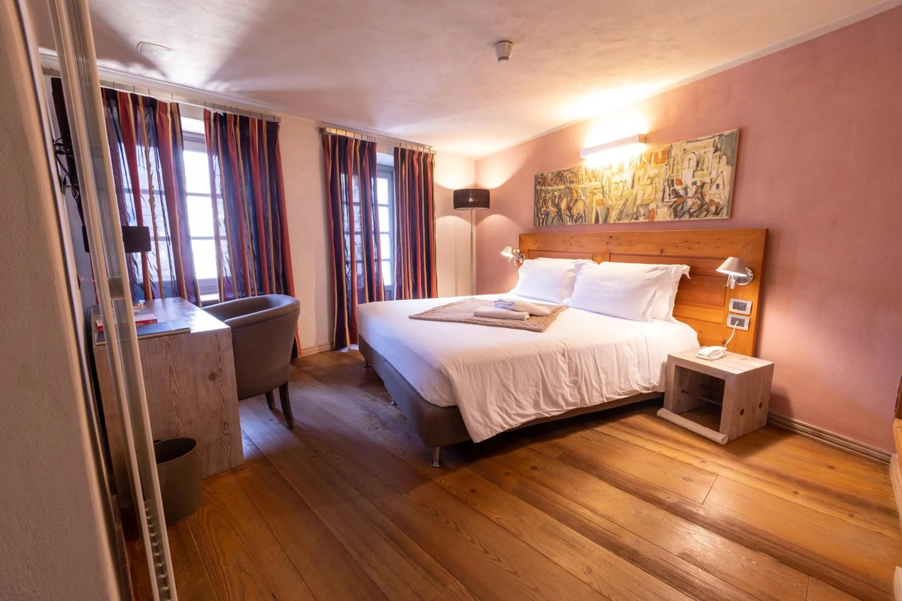 Bed in Hotel Ad Gallias