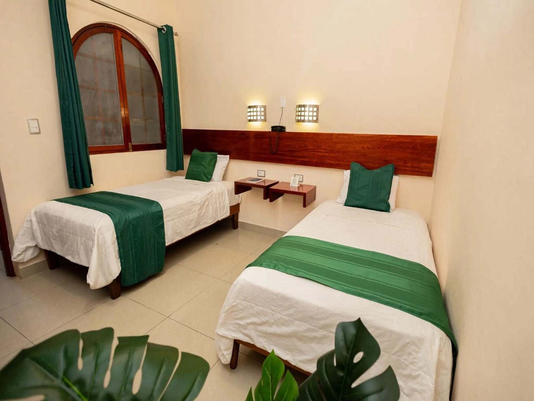 Bed in Tariri Hotel