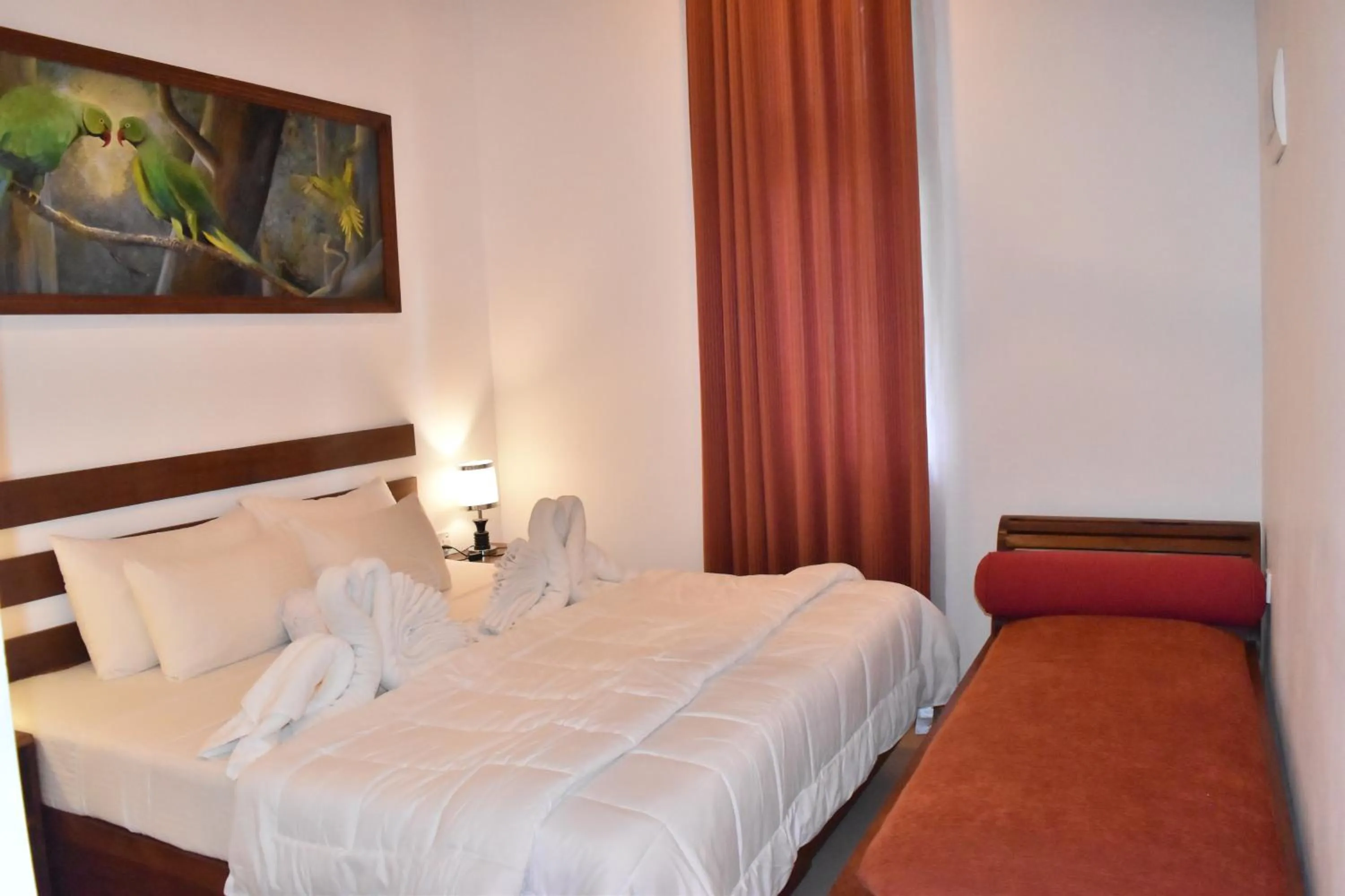 Bed in Sigiri Asna Nature Resort