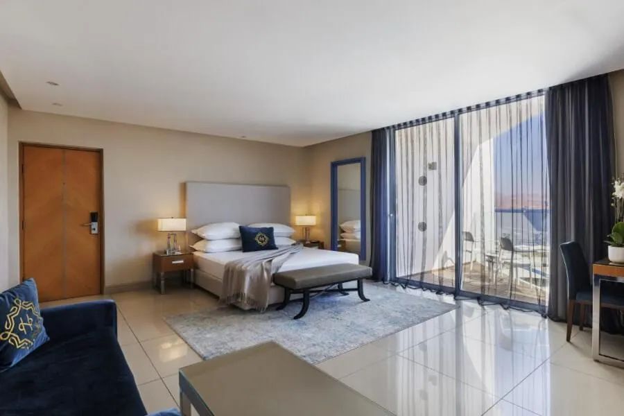 Bed in Herbert Samuel The Reef Eilat