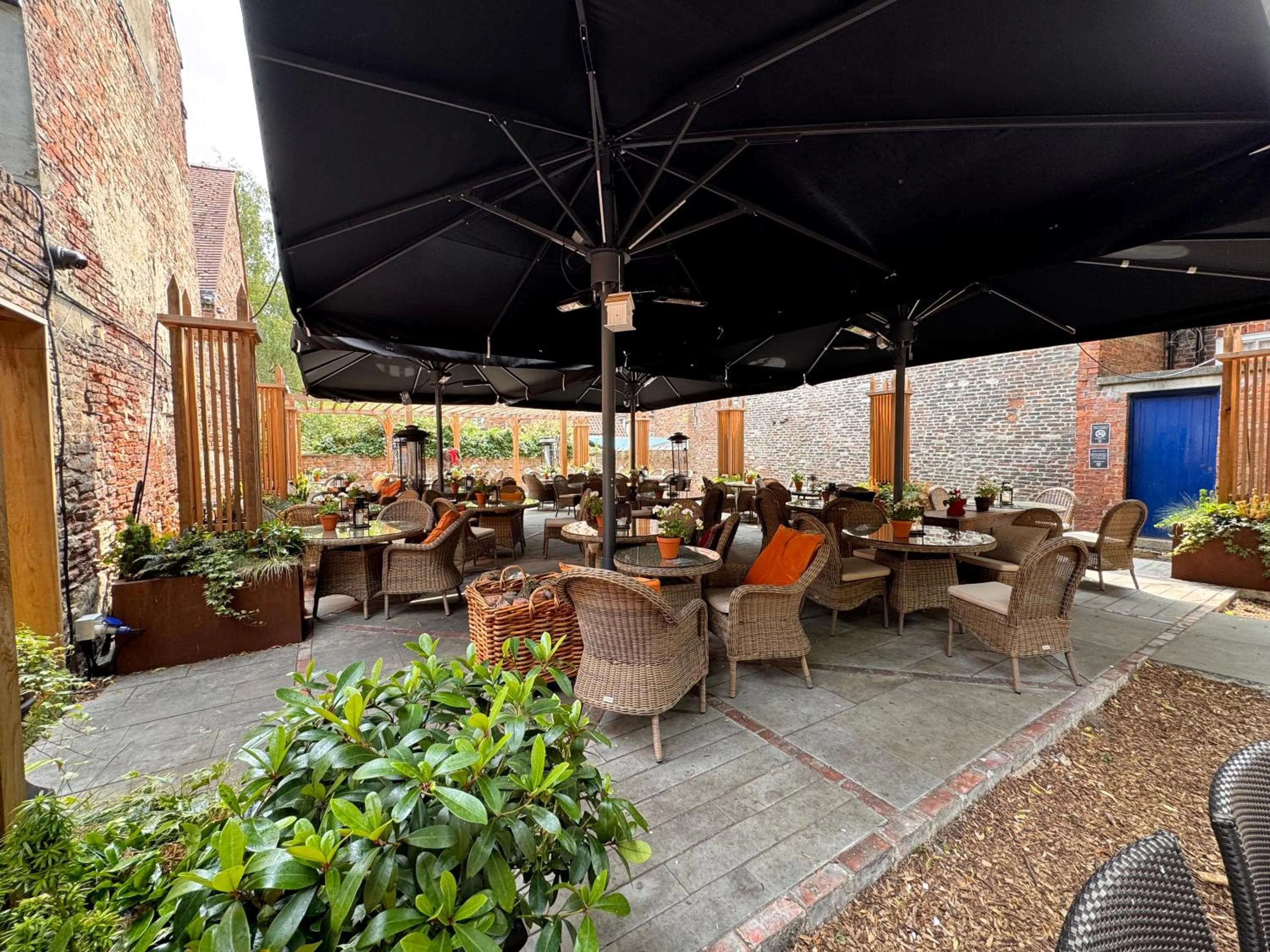 Garden in Guy Fawkes Inn