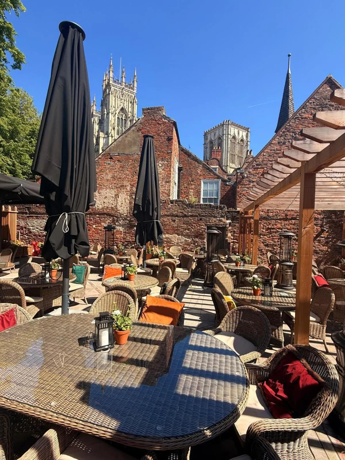 Garden in Guy Fawkes Inn