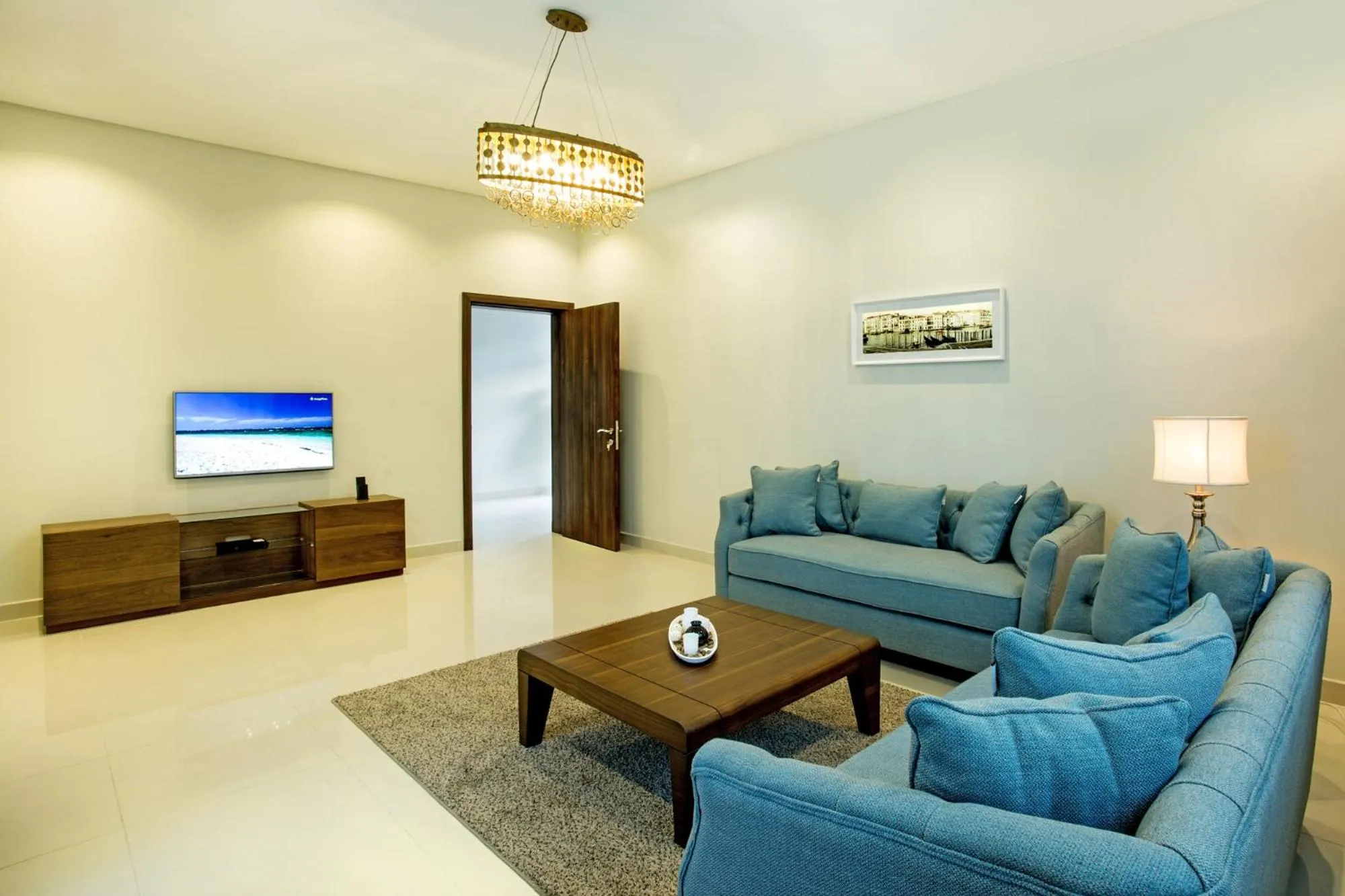 Living room in The Grove Resort Bahrain