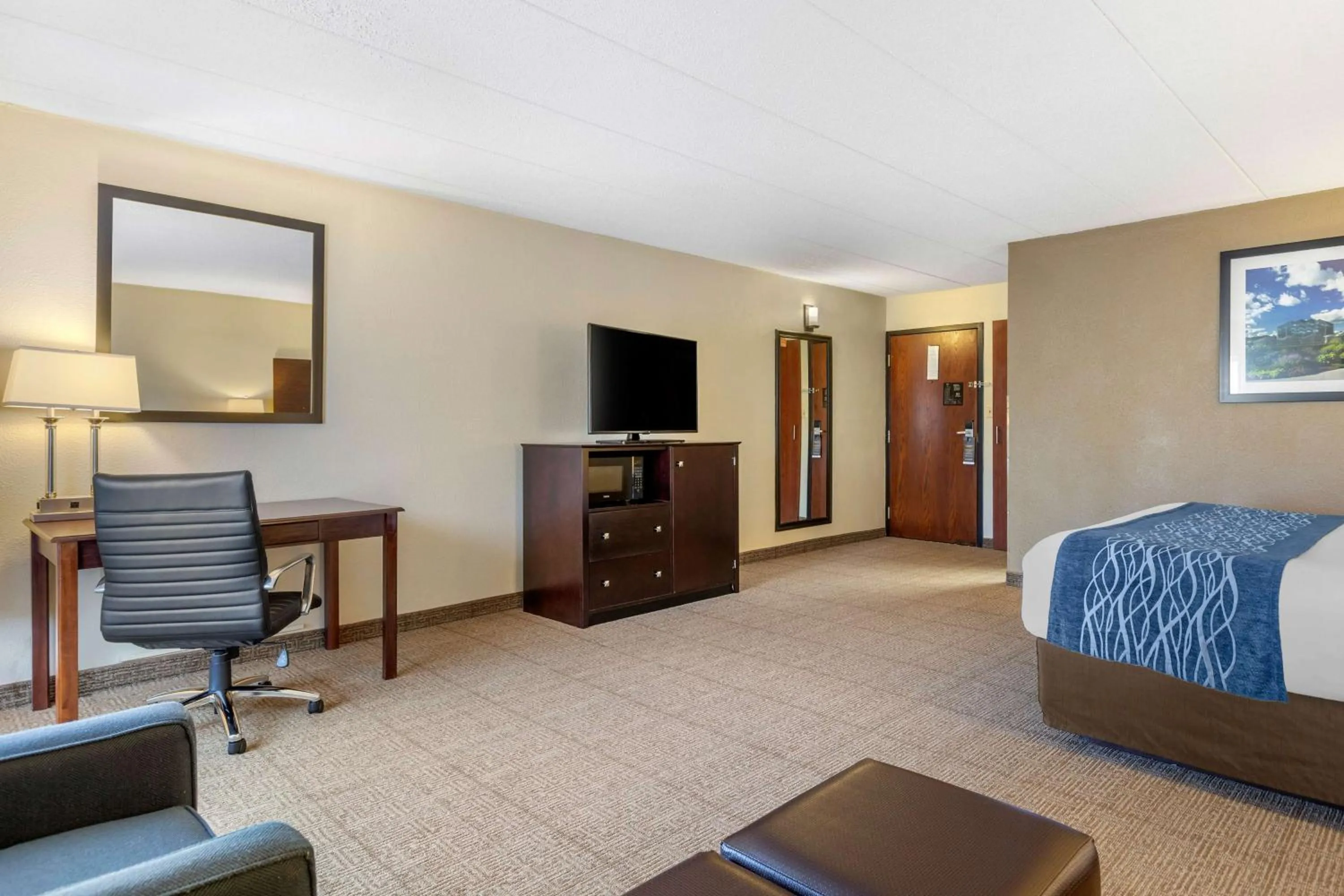 Photo of the whole room in Comfort Inn Grand Rapids Airport