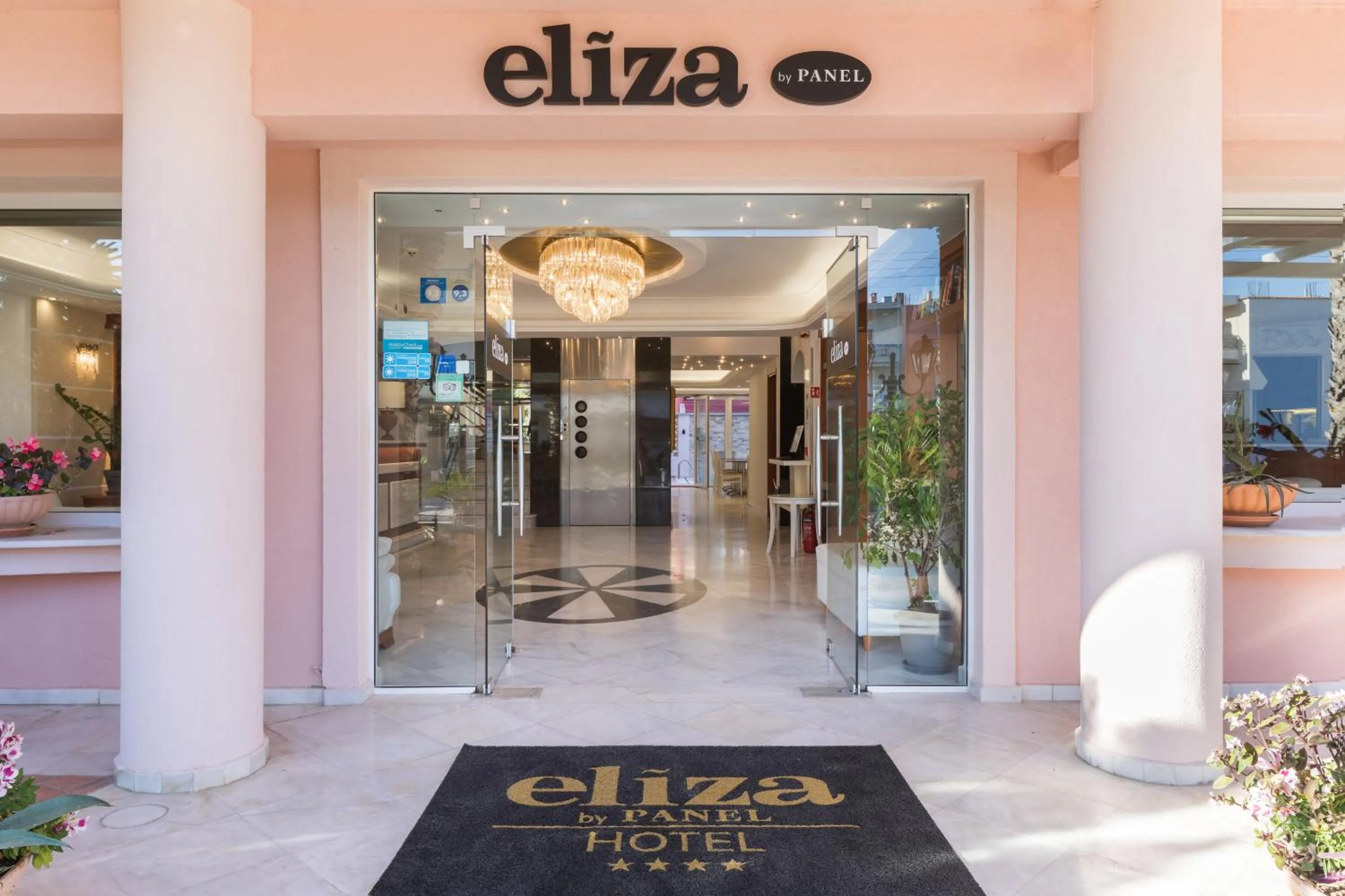 Facade/entrance in Eliza Hotel by Panel Hospitality