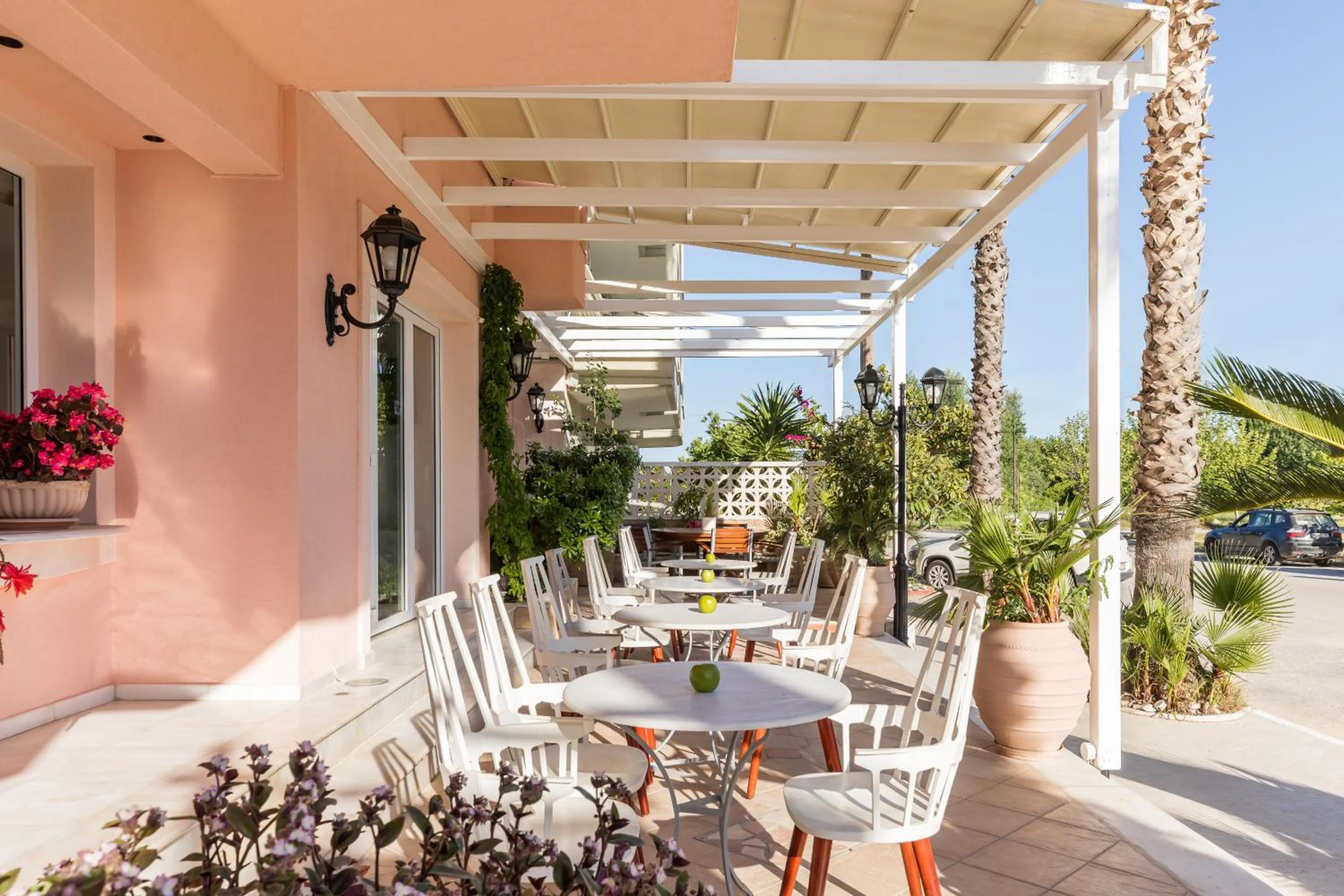 Seating area in Eliza Hotel by Panel Hospitality