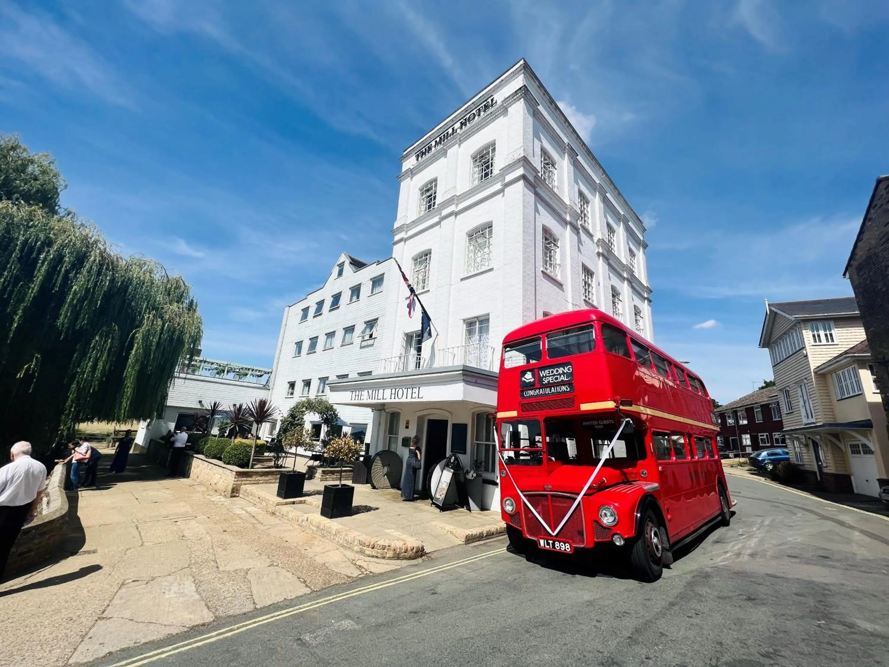 Property building in The Mill Hotel Sudbury