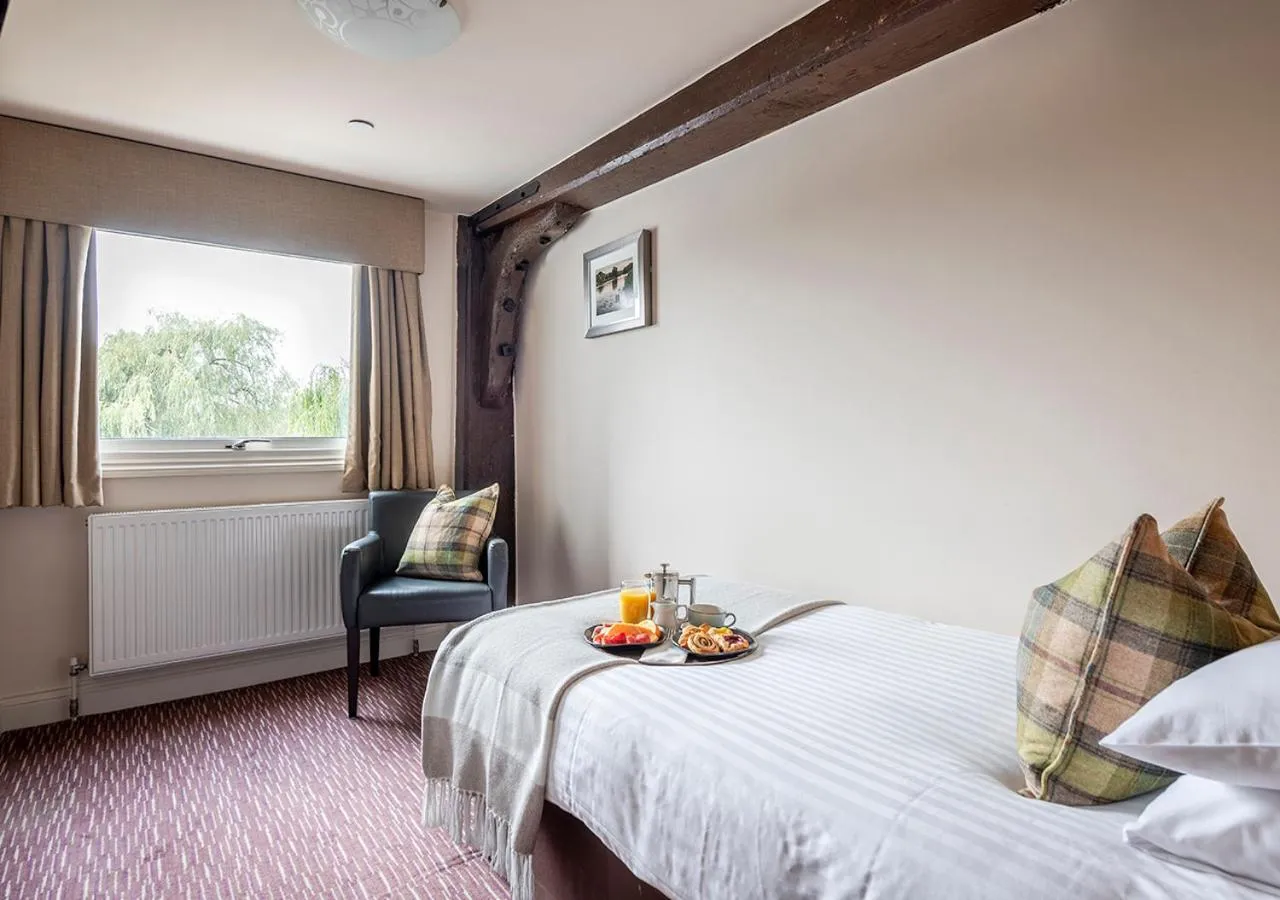 Bed in The Mill Hotel Sudbury